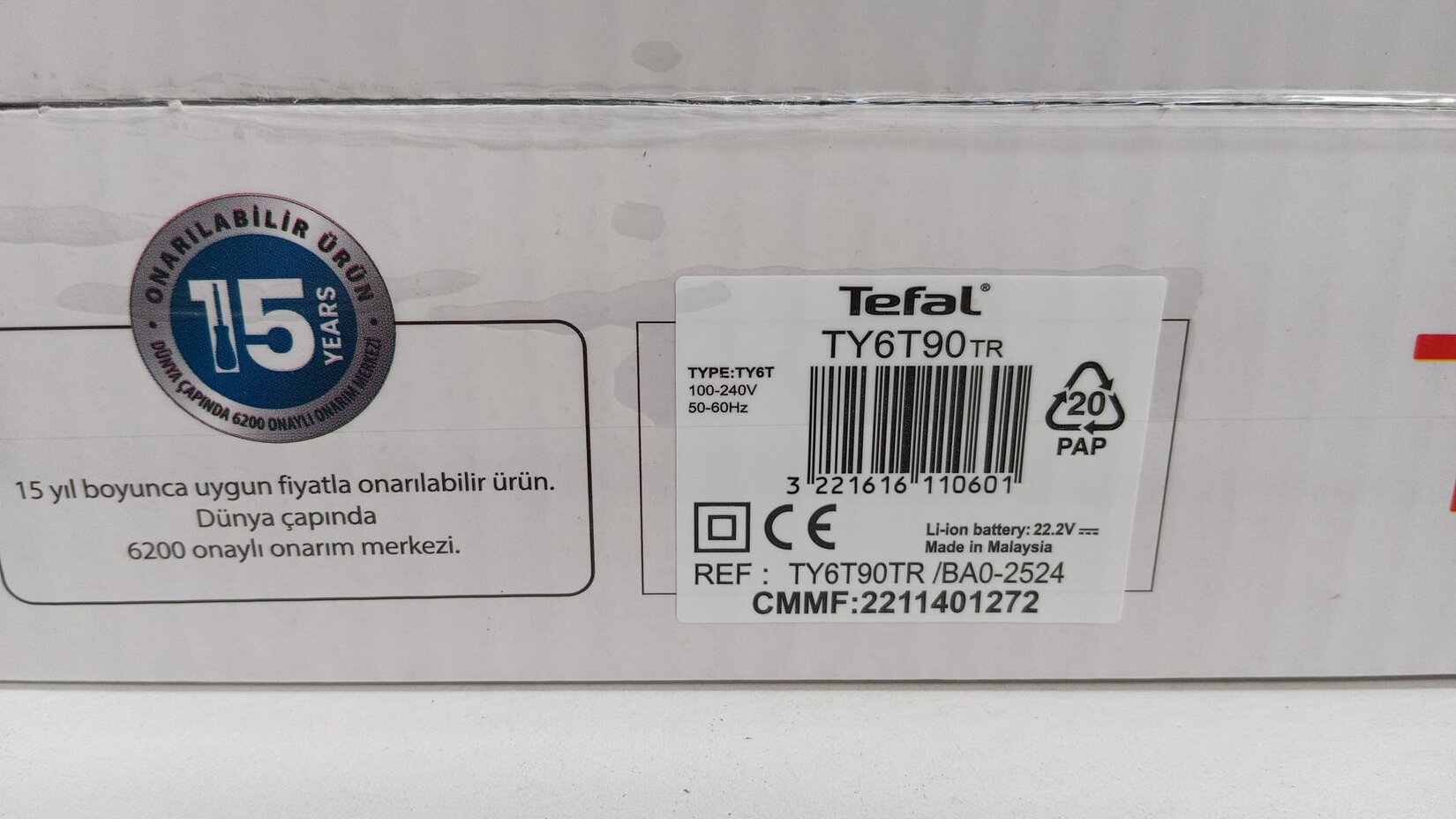 Tefal X-Force Flex 8.60 Max Dikey Şarjlı Süpürge
