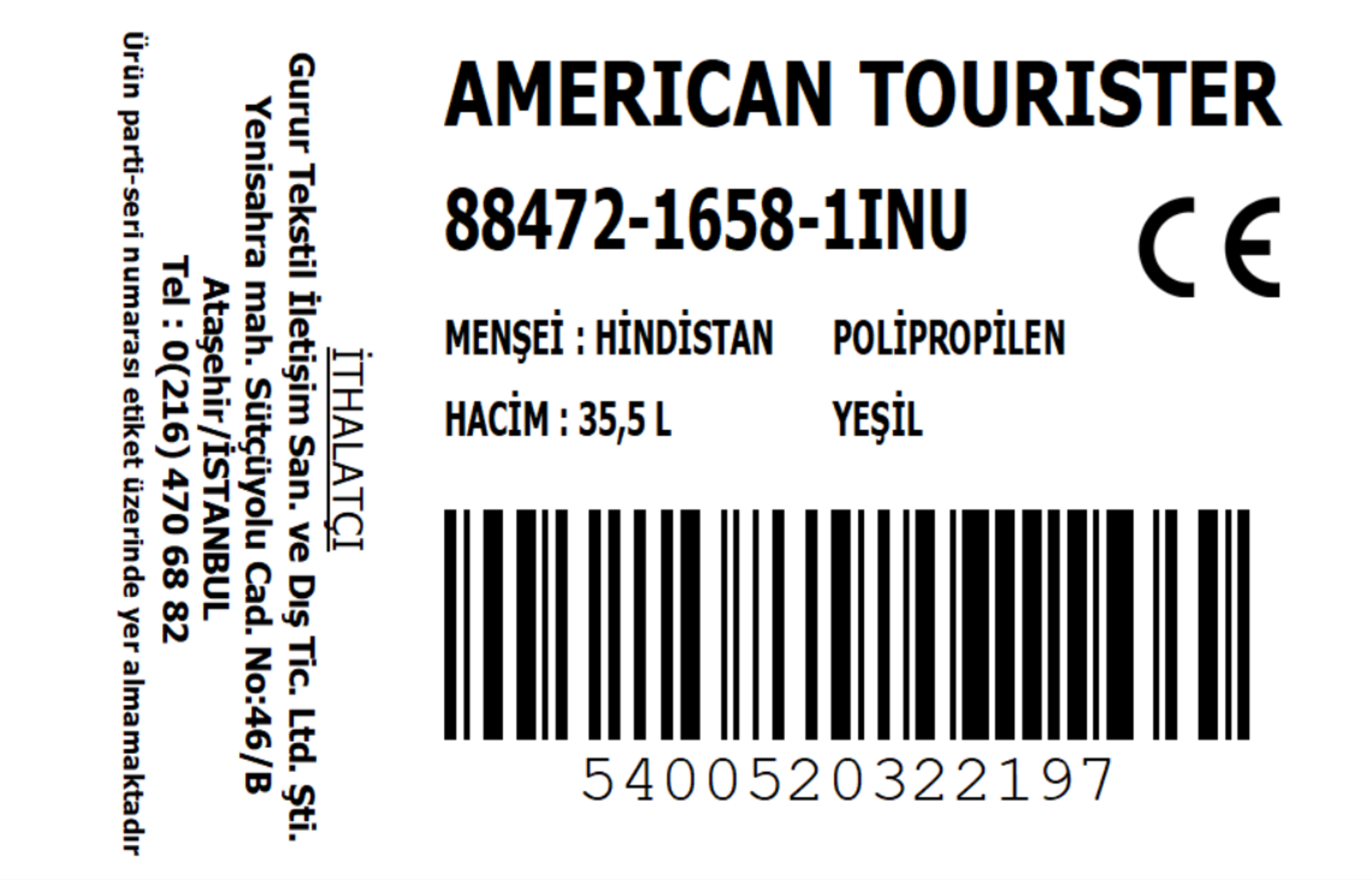ご確認 ノベルティ American Tourister Soundbax Valiz Kabin Boy Yeşil