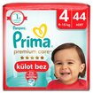 Prima Külot Bebek Bezi Premium Care 4 Numara 44'lü 9-15 kg - Görsel 1