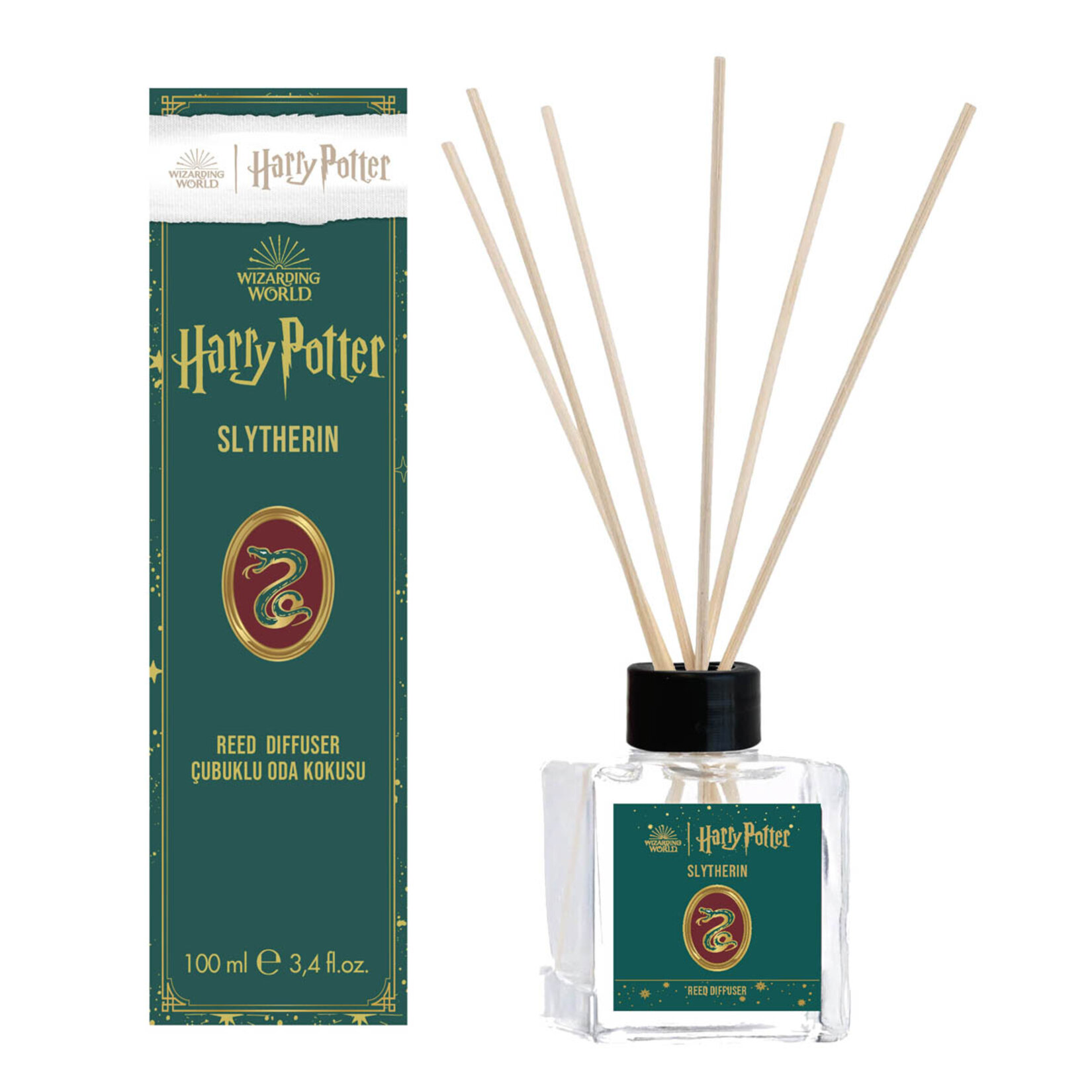Harry Potter Çubuklu Oda Kokusu Slytherin 100 Ml