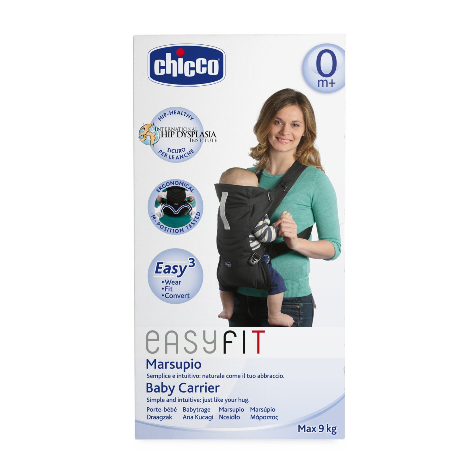 Chicco Easyfit Ergonomik Kanguru (Black Night) - Görsel 4