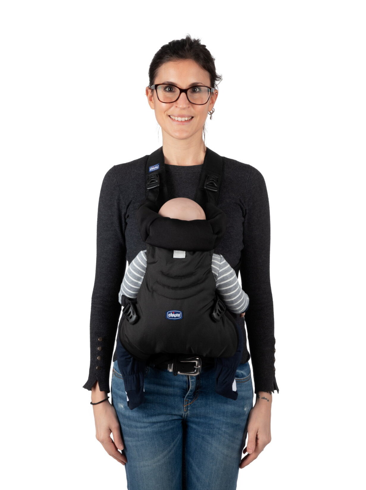 Chicco Easyfit Ergonomik Kanguru (Black Night) - Görsel 5