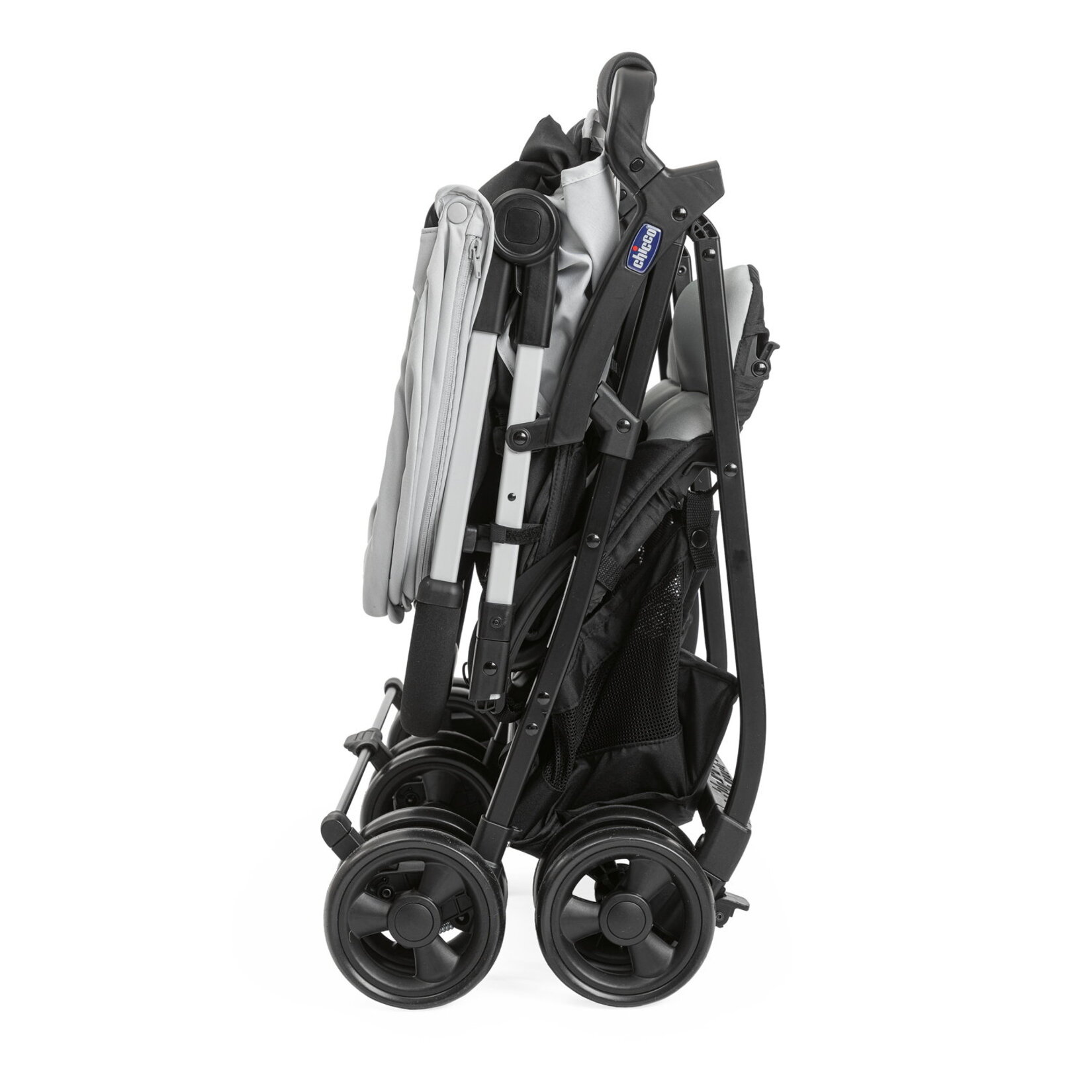 Chicco Ohlala İkiz Bebek Arabası (Silver Cat) - Görsel 4