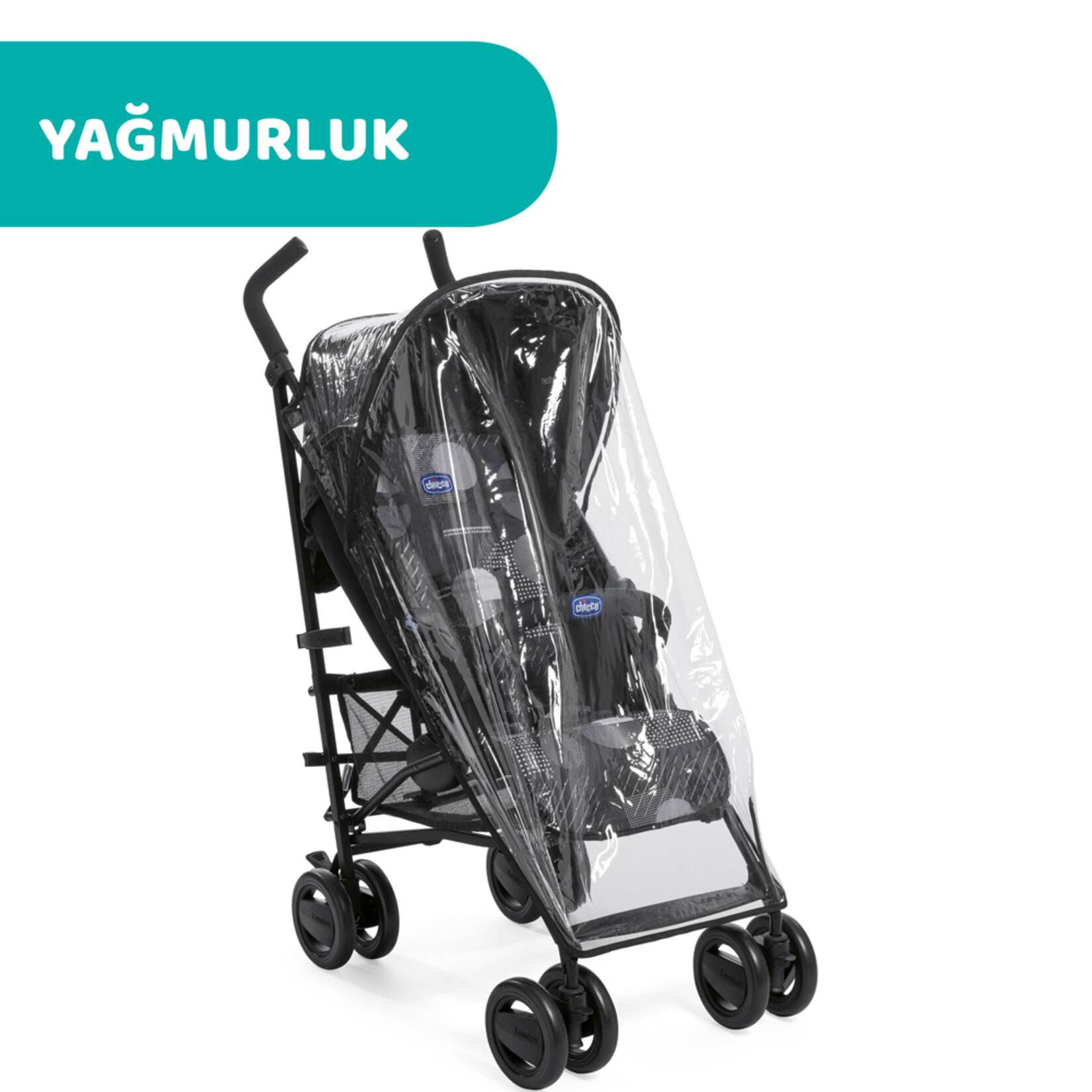 Chicco London Up Baston Bebek Arabası - Görsel 5