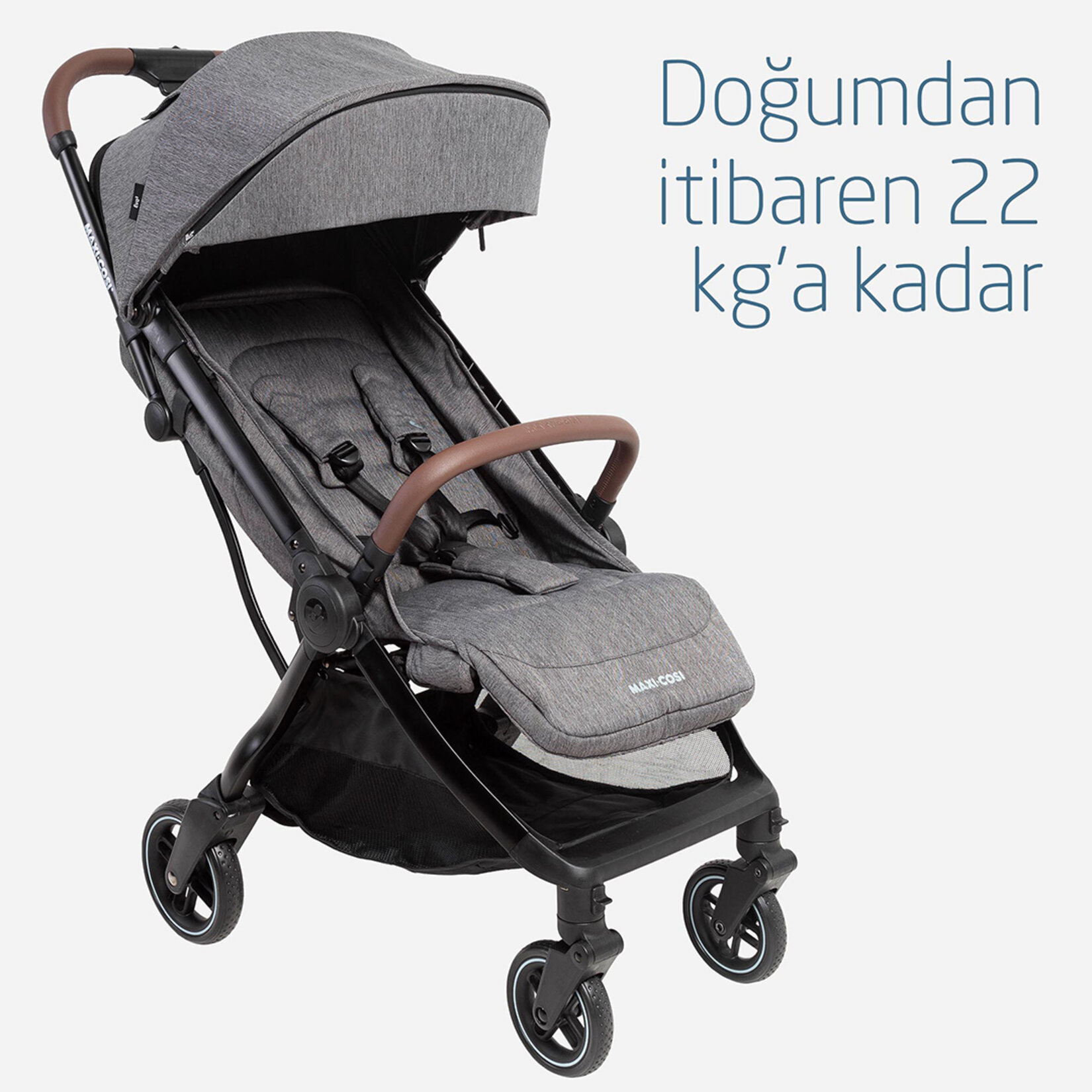 Maxi-Cosi Eva Bebek Arabası Select Grey - Görsel 2