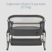 Maxi-Cosi Iora Air Anne Yanı Beşik Beyond Graphite - Görsel 2