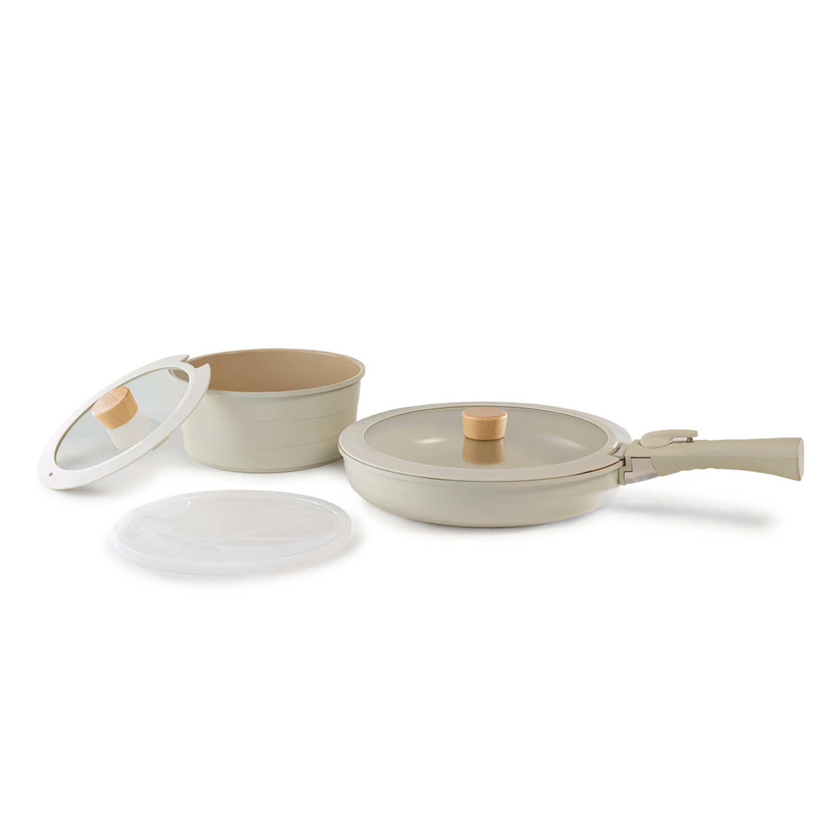 Neoflam Midas Baslangıç Set Bej Induction 6 Parça