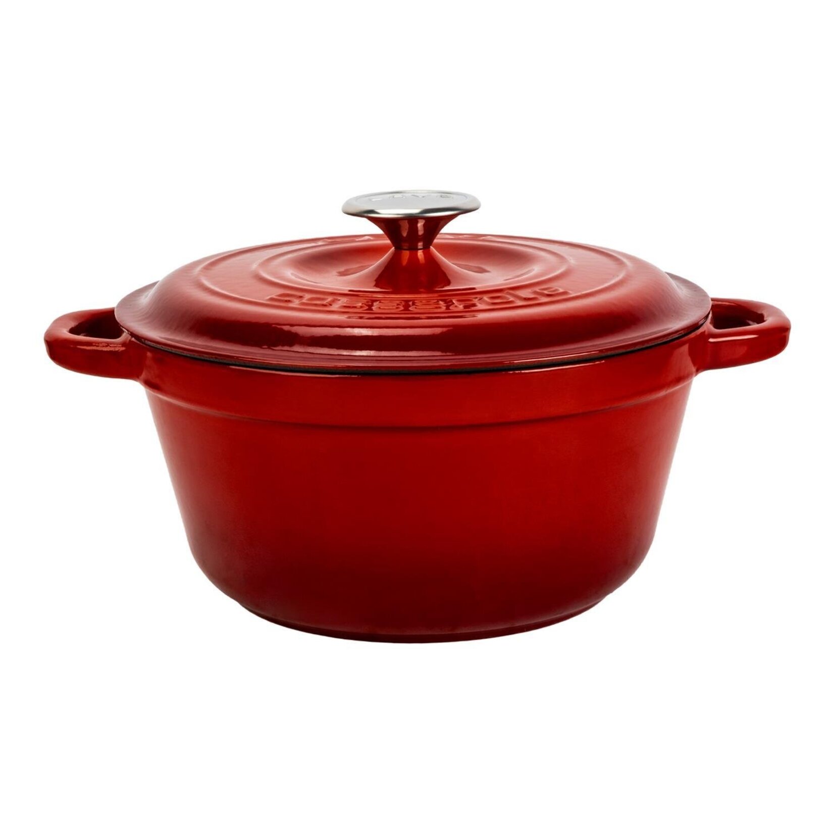 Lava Döküm Kırmızı Derin Tencere 26 Cm