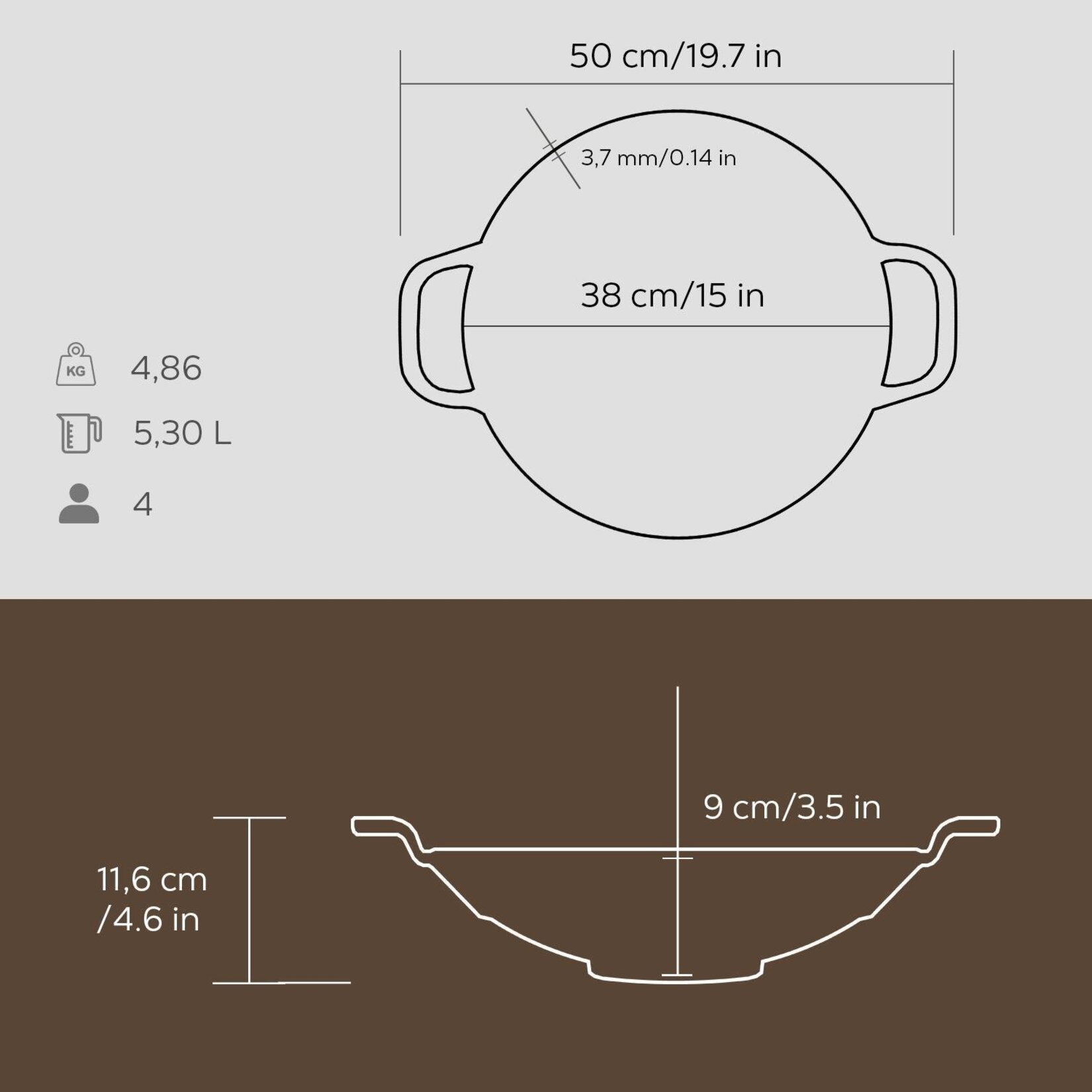 Lava Wok Tava Eco 38 Cm - Görsel 5