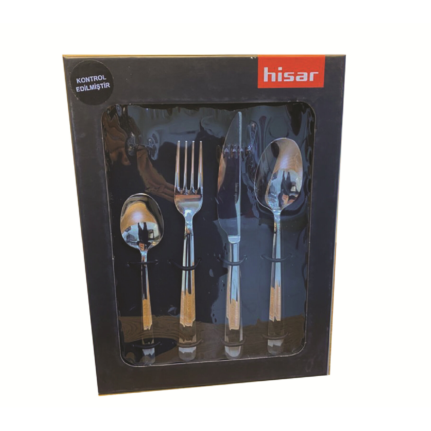 Hisar Mercury Çatal Kaşık Bıçak Set 24 Parça - Görsel 1
