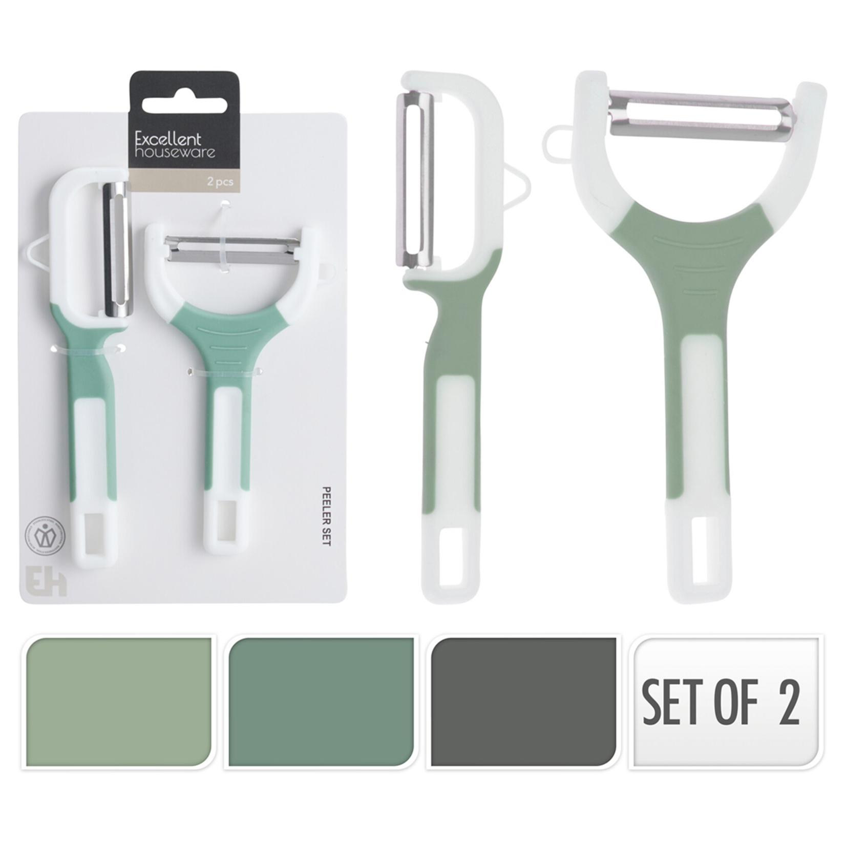 Excellent Houseware Soyma Set 2'li 13 Cm - 15 Cm - Görsel 2