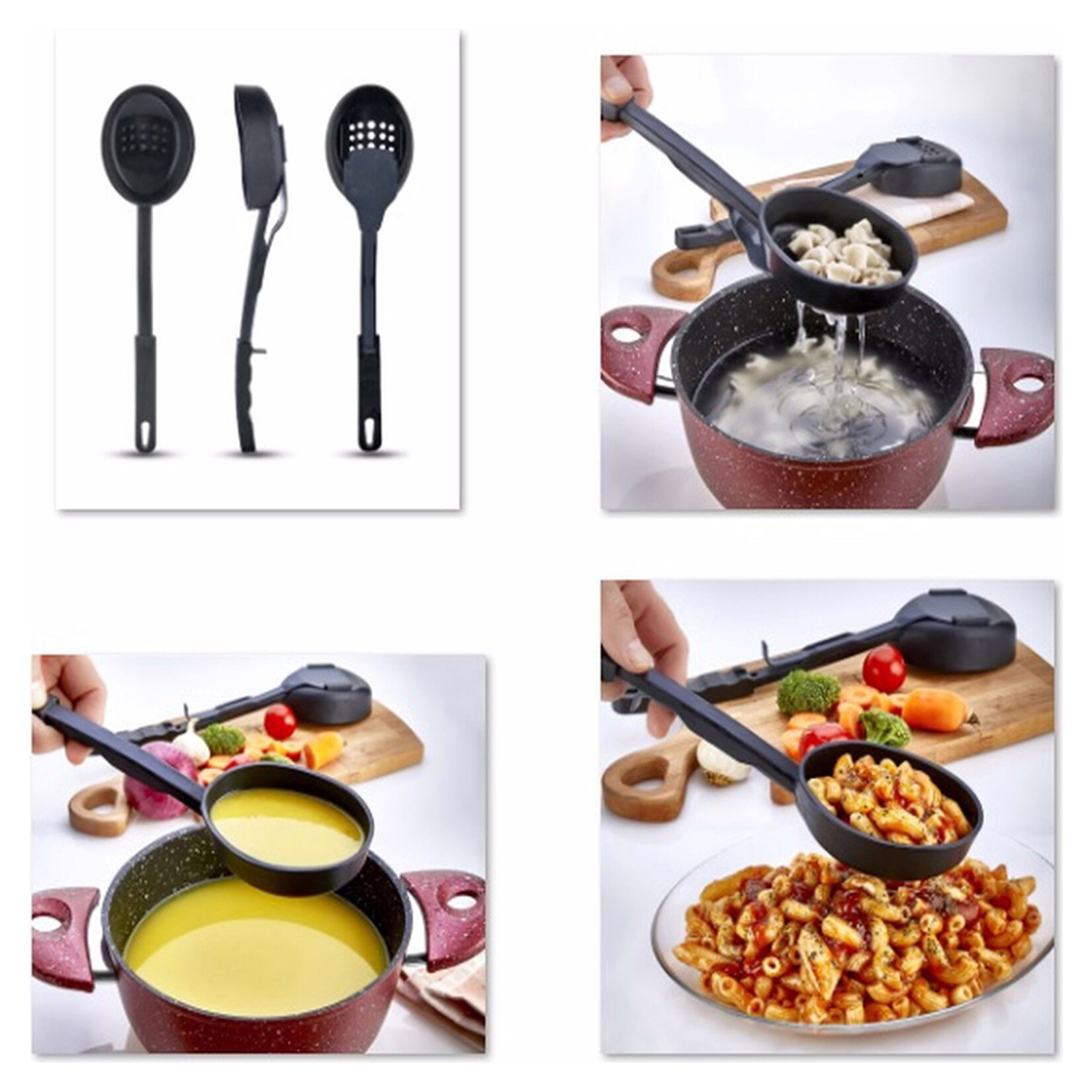 Finehome Plastik 3 Fonksiyonlu Servis El Aleti - Görsel 2