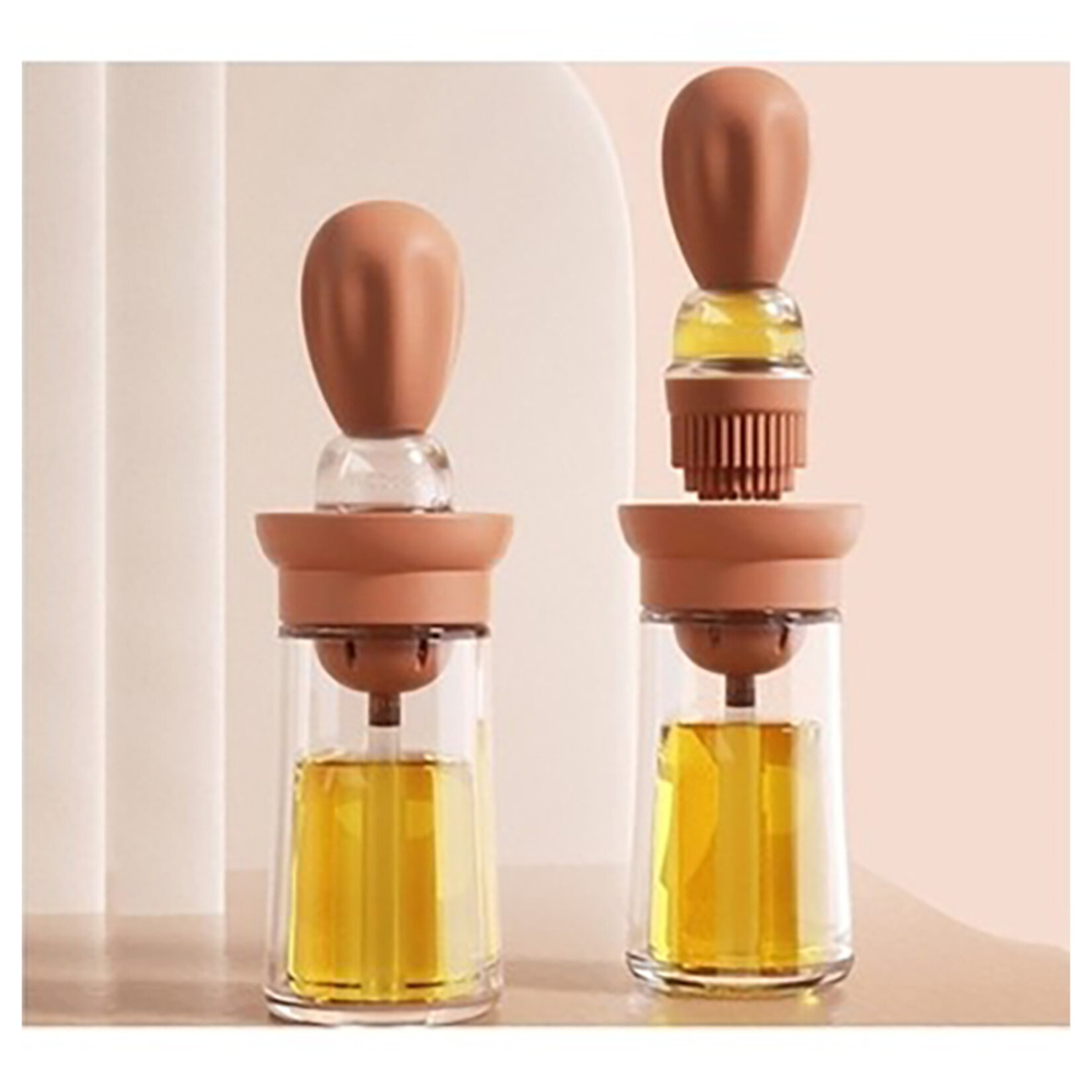 Fine Home Silikon Hazneli Yağ/Sos/Yumurta Fırçası 300 Ml - Görsel 2