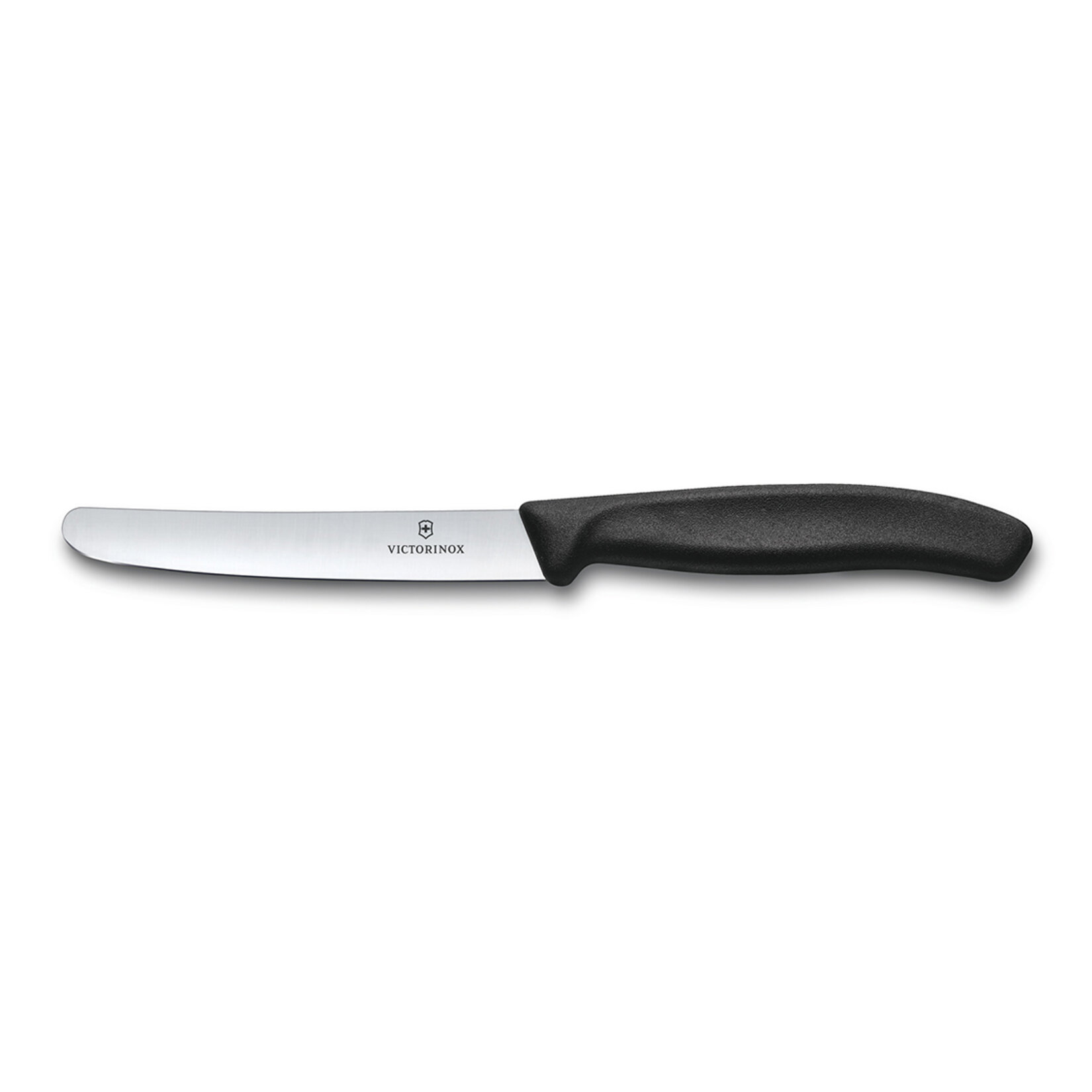 Victorinox 6.7803 Siyah Düz Domates & Sosis Bıçağı 11 Cm