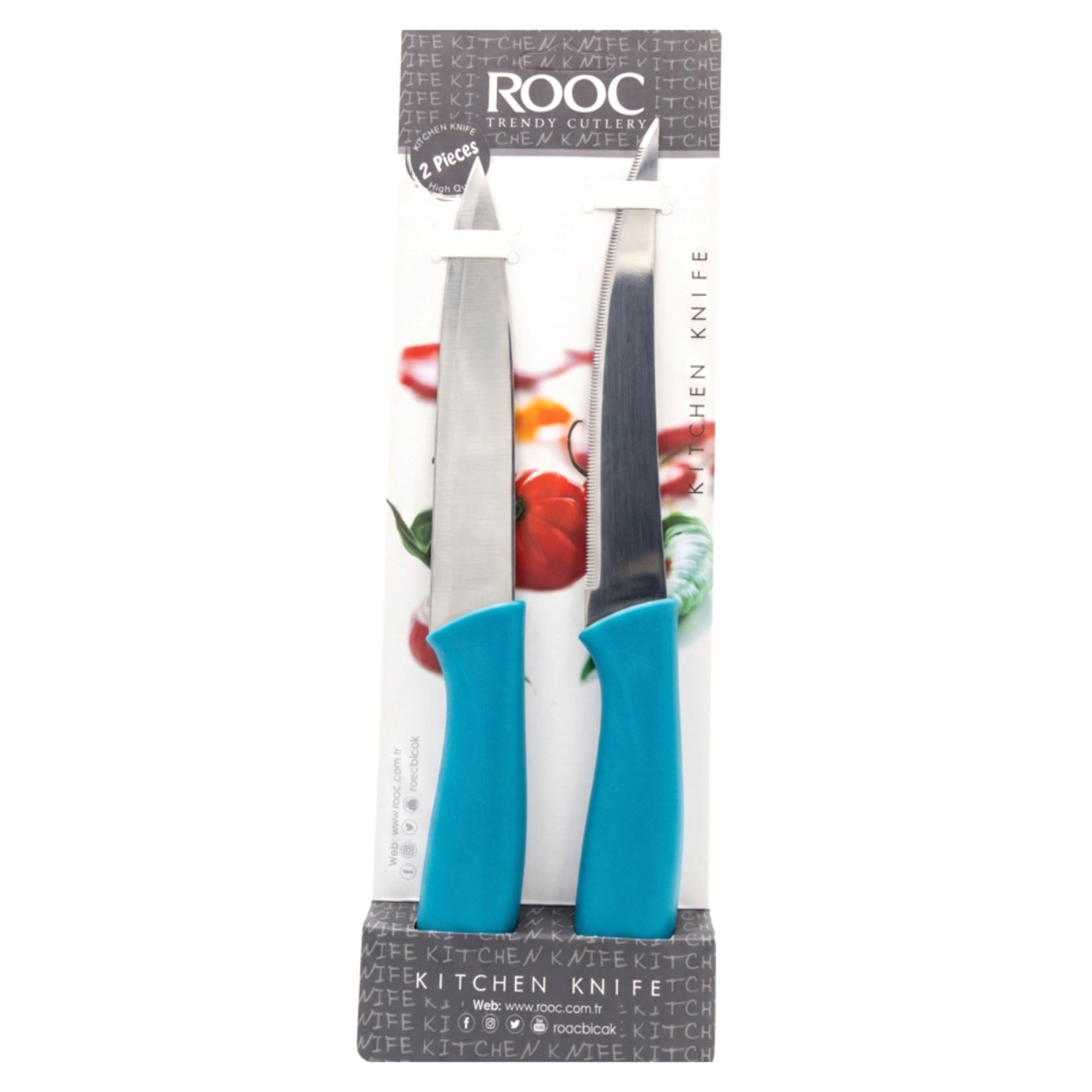 Rooc VR054 Çok Amaçlı 2'li Bıçak Seti