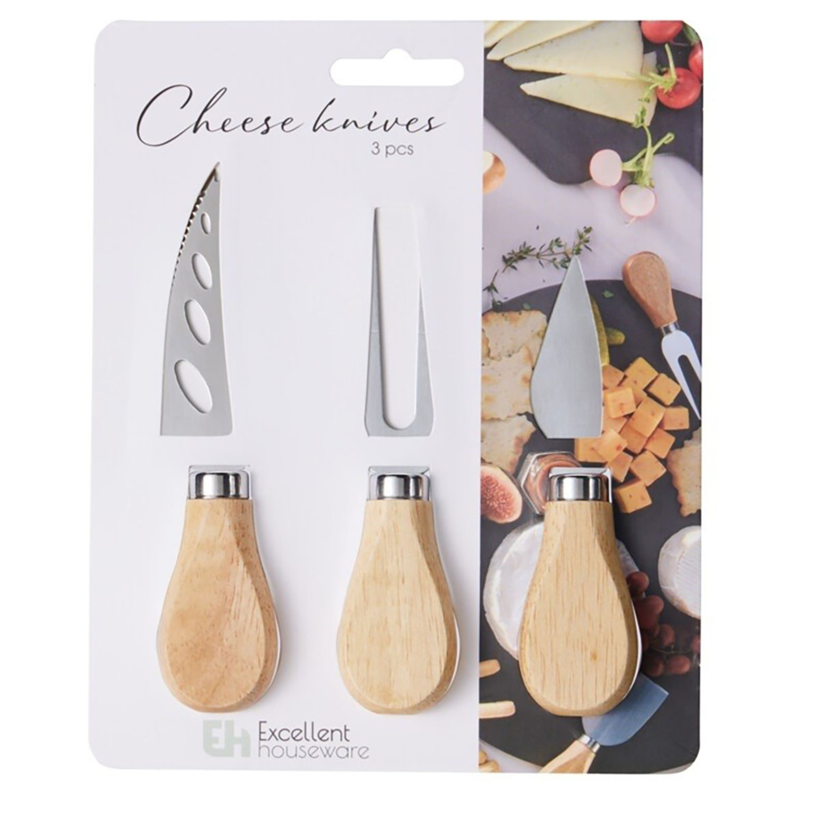 Excellent Houseware Peynir Bıçak Seti 3'lü