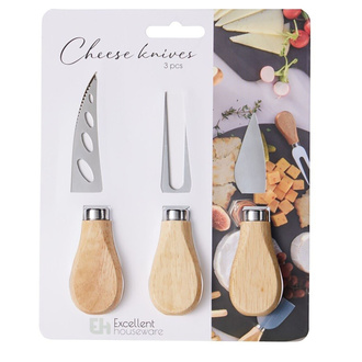 Excellent Houseware Peynir Bıçak Seti 3'lü