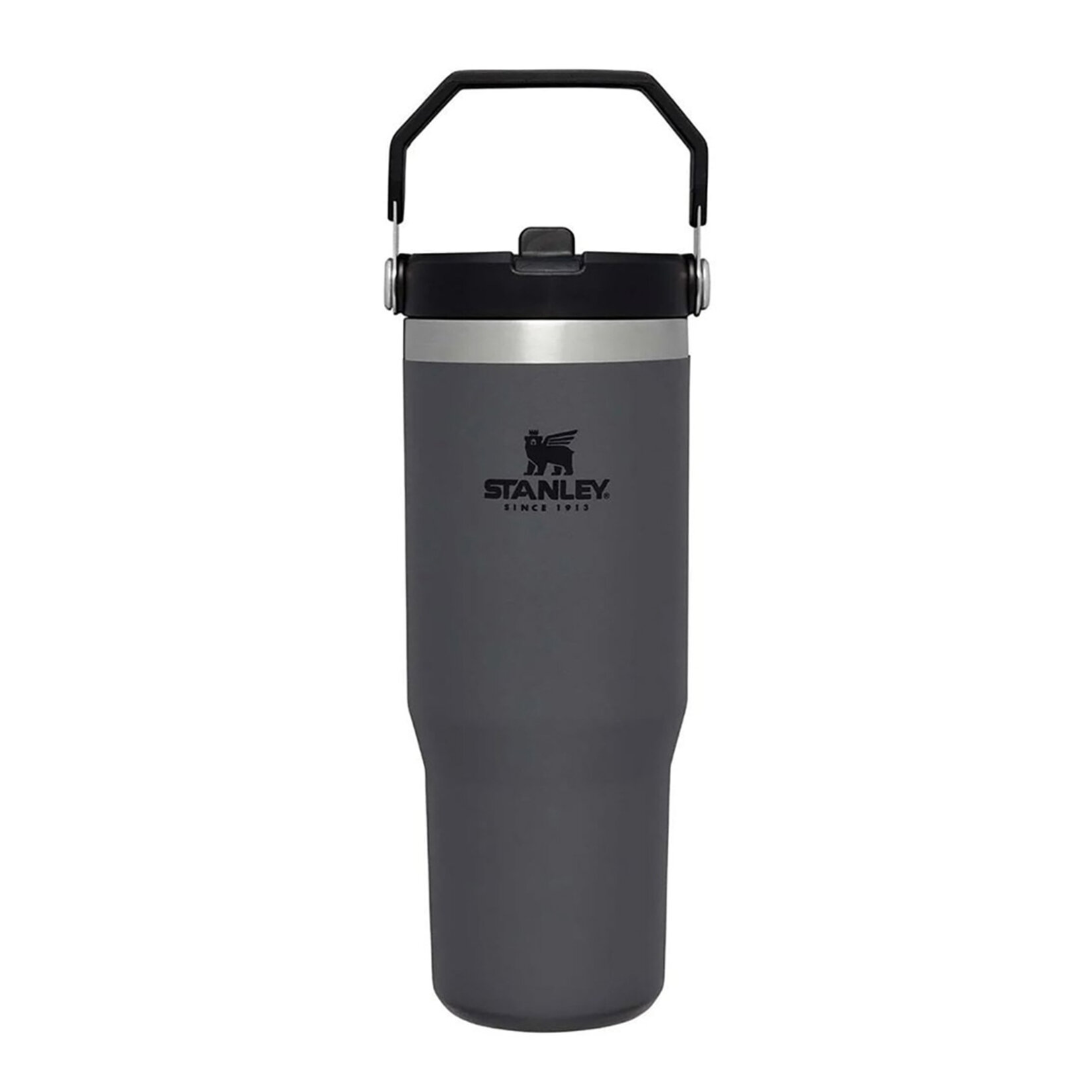 Stanley Iceflow Pipetli Termos Bardak 0.89 L Gri - Görsel 1