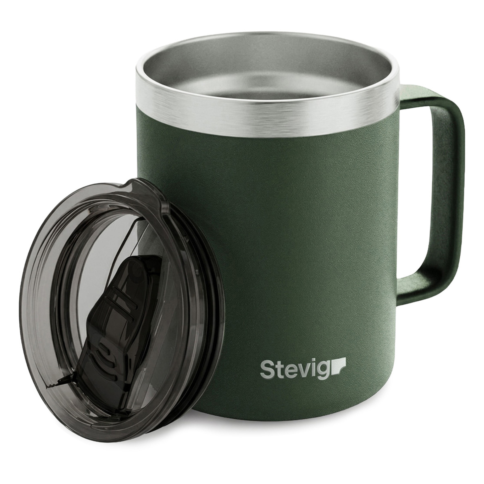 Stevig 1 Cap Daily Mug Kupa Çelik Termos 350 Ml