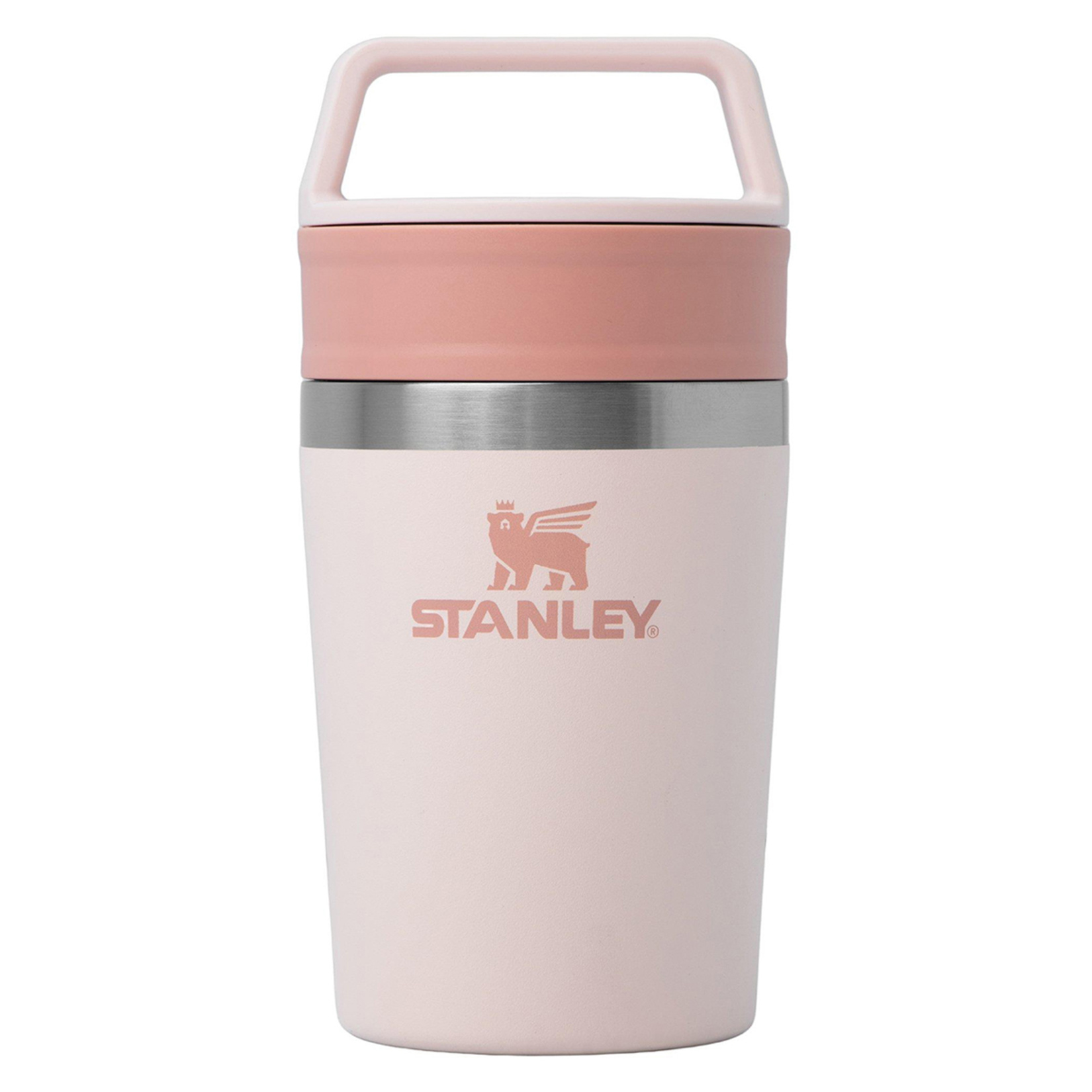 Stanley Cafe To-go Mug Termos Bordo Pembe 0,23 L - Görsel 1