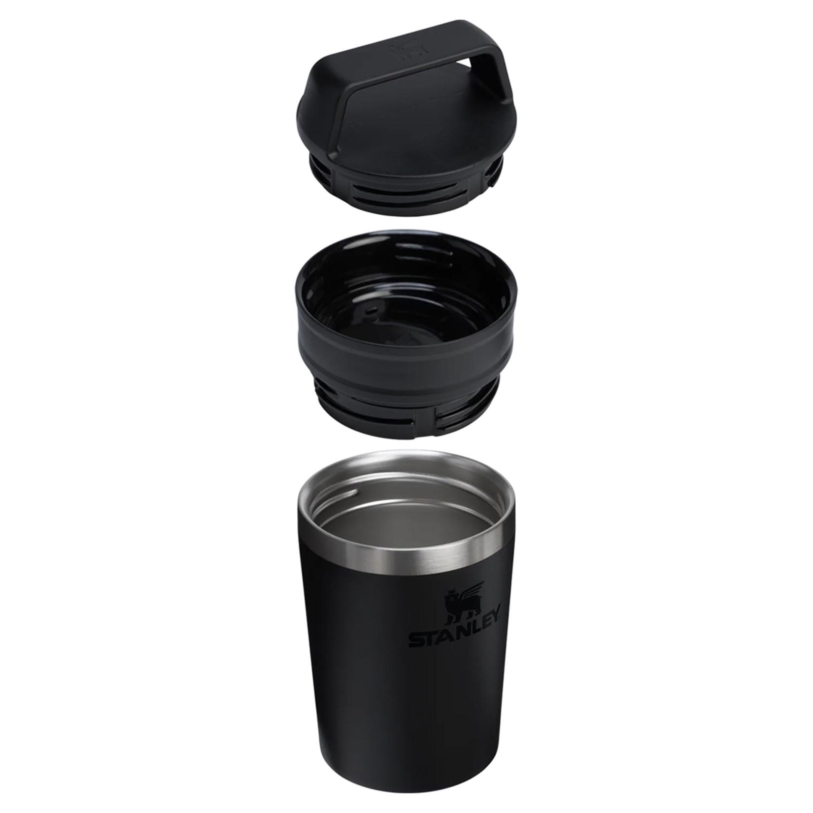 Stanley Cafe To-go Mug Termos Bordo Siyah 0,23 L - Görsel 2