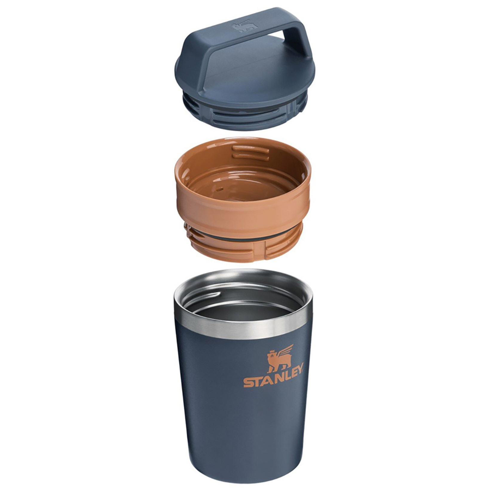 Stanley To-go Mug Termos Bordo Lacivert 0,23 L - Görsel 2