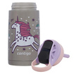Contigo Gizmo Flip Unicorn Çelik Çocuk Suluğu Pembe 380 Ml - Görsel 7