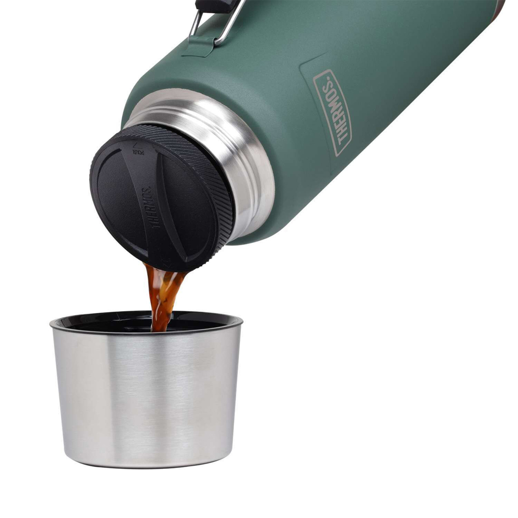 Thermos Icon IS210 Bottle Termos Alpine Green 1.2 L - Görsel 3
