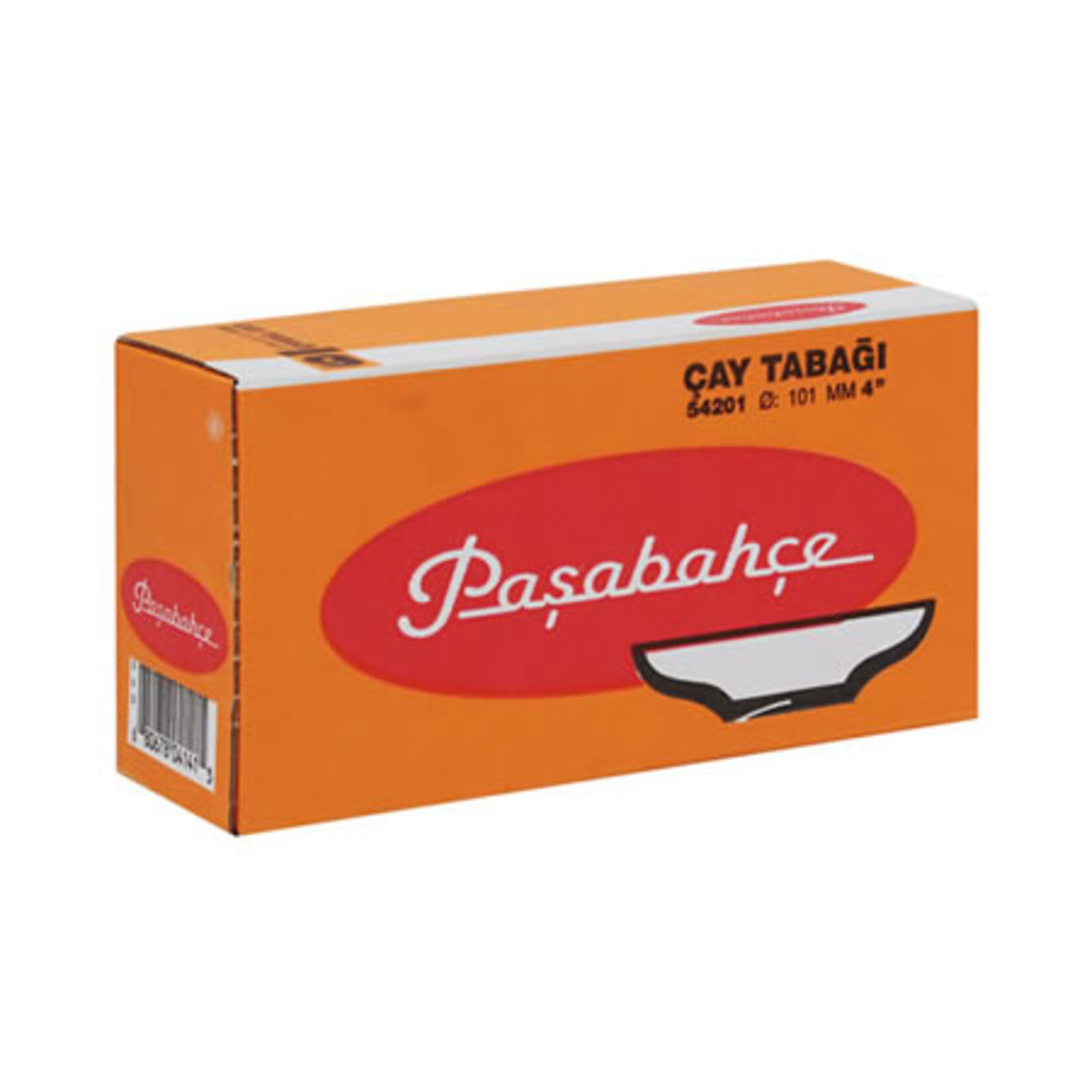 Paşabahçe Sade Çay Tabağı 6'lı