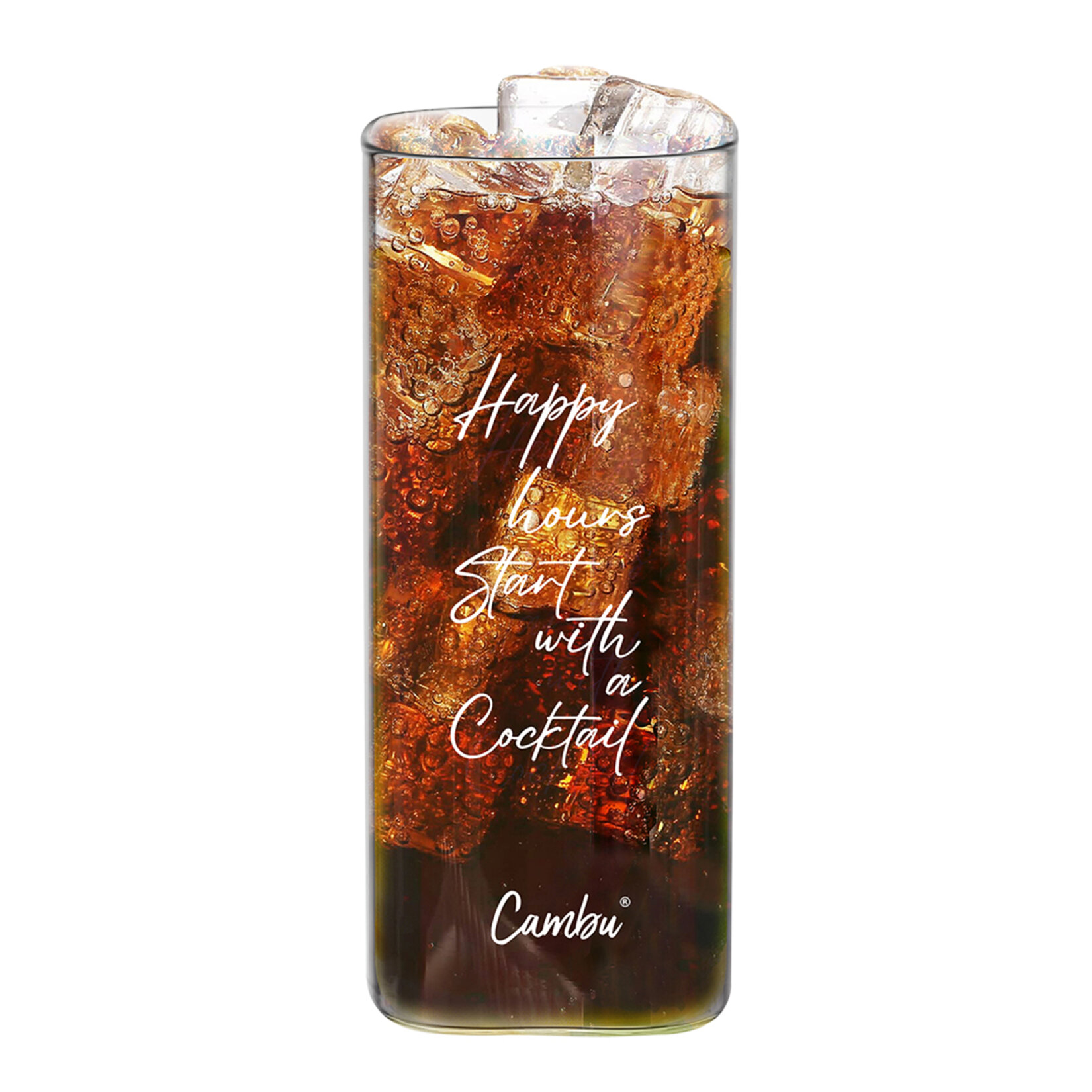 Cambu Motto Borosilikat Kare Bardak 350 Ml - Görsel 2