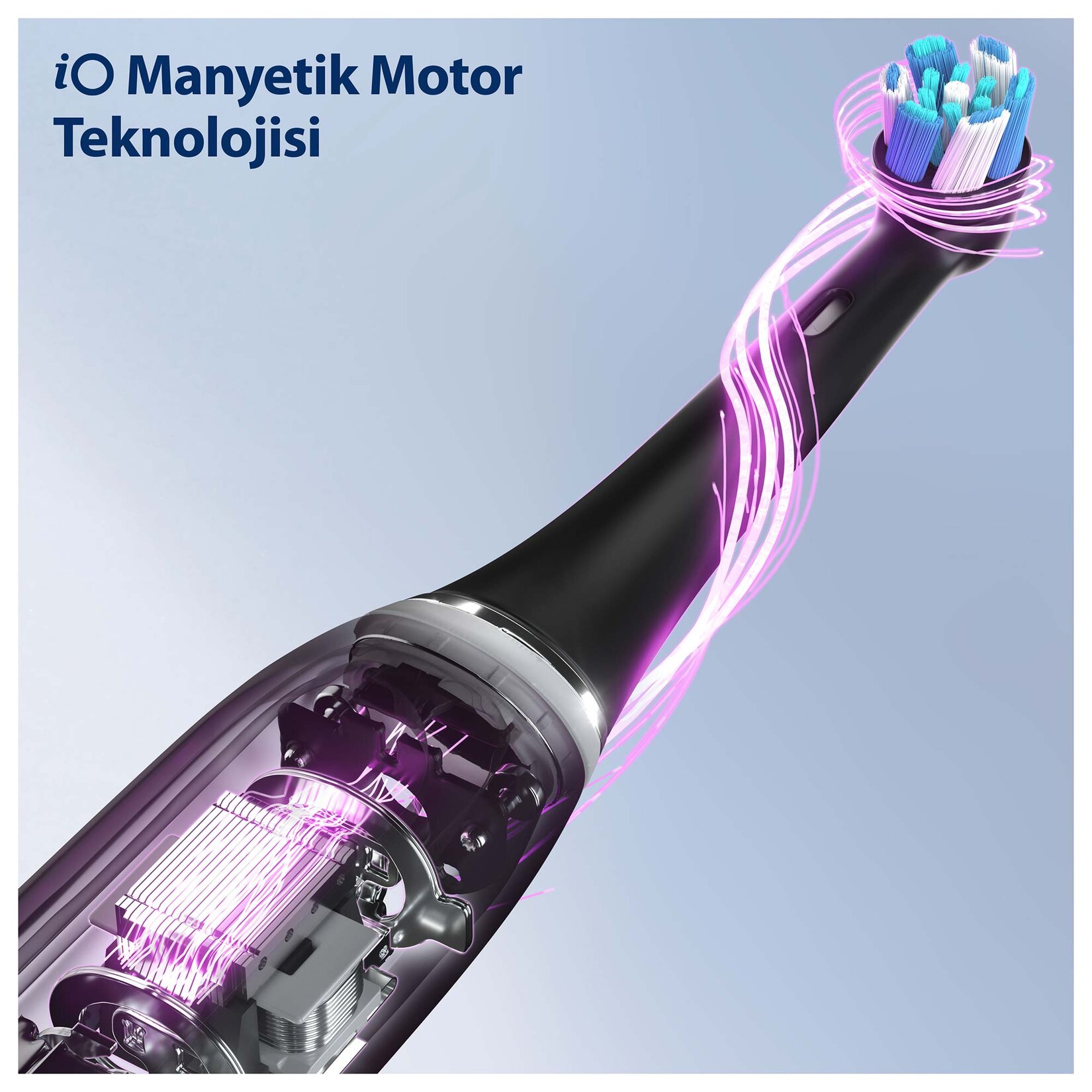 Oral-B İo4 Şarjlı Diş Fırçası Siyah - Görsel 5