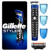 Gillette Styler 4'ü 1 Arada Hassas Vücut Tüyü ve Sakal Düzeltici, Tıraş Makinesi ve Kenar Düzeltici  - Görsel 1