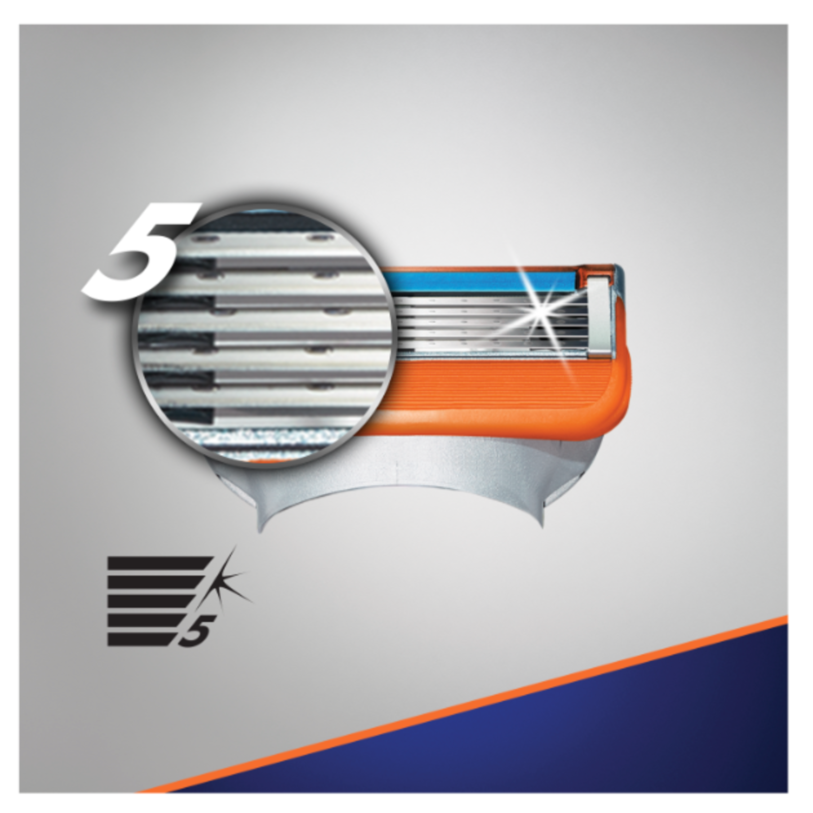 Gillette Fusion Power Yedek Tıraş Bıçağı 8'li Karton Paket - Görsel 3