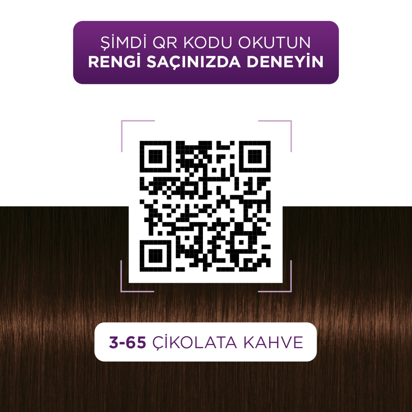 Palette Göz Alıcı Renkler 3-65 Çikolata Kahve Saç Boyası 110 Ml - Görsel 3