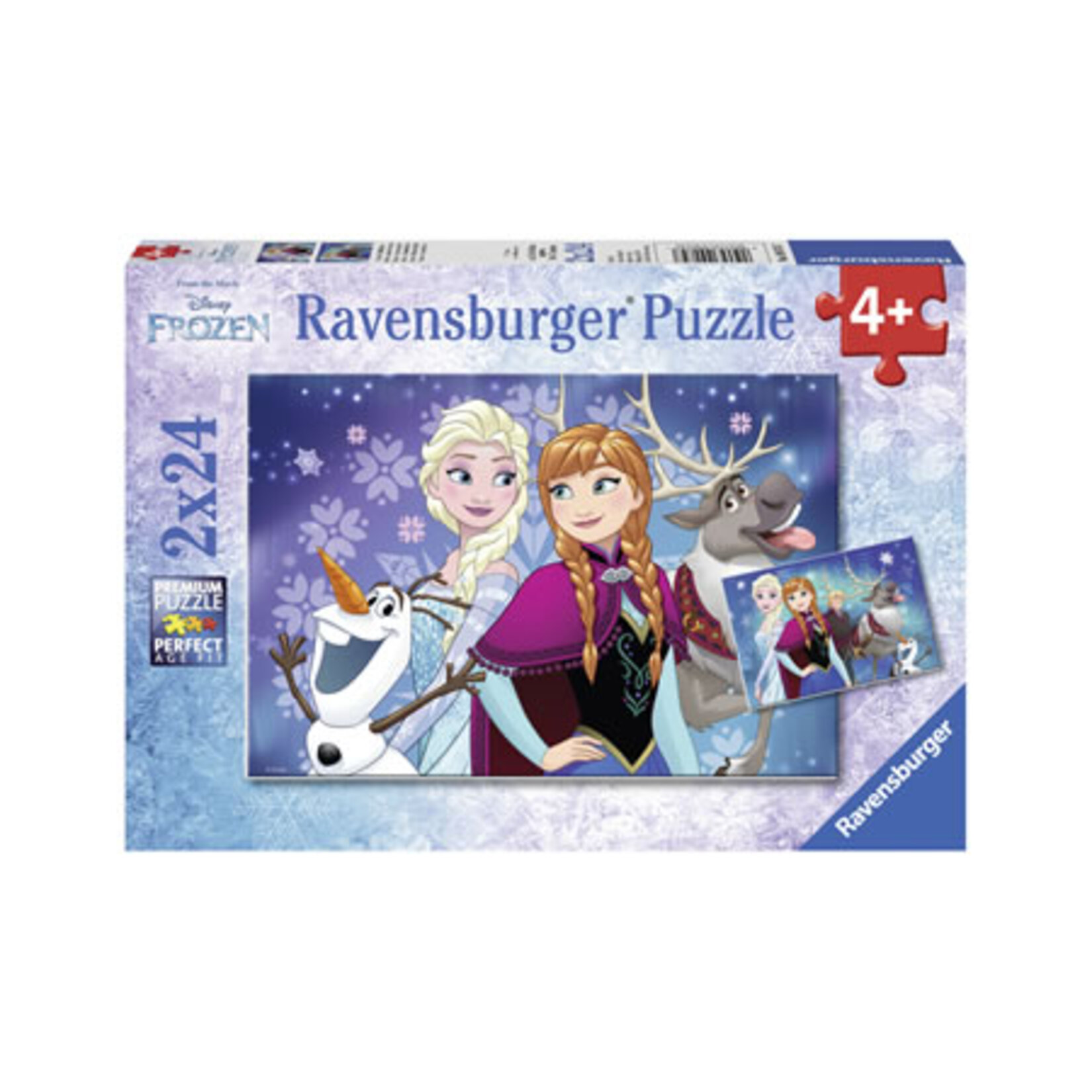 Ravensburger 2X24 ve 3X49 Parça Çocuk Puzzle