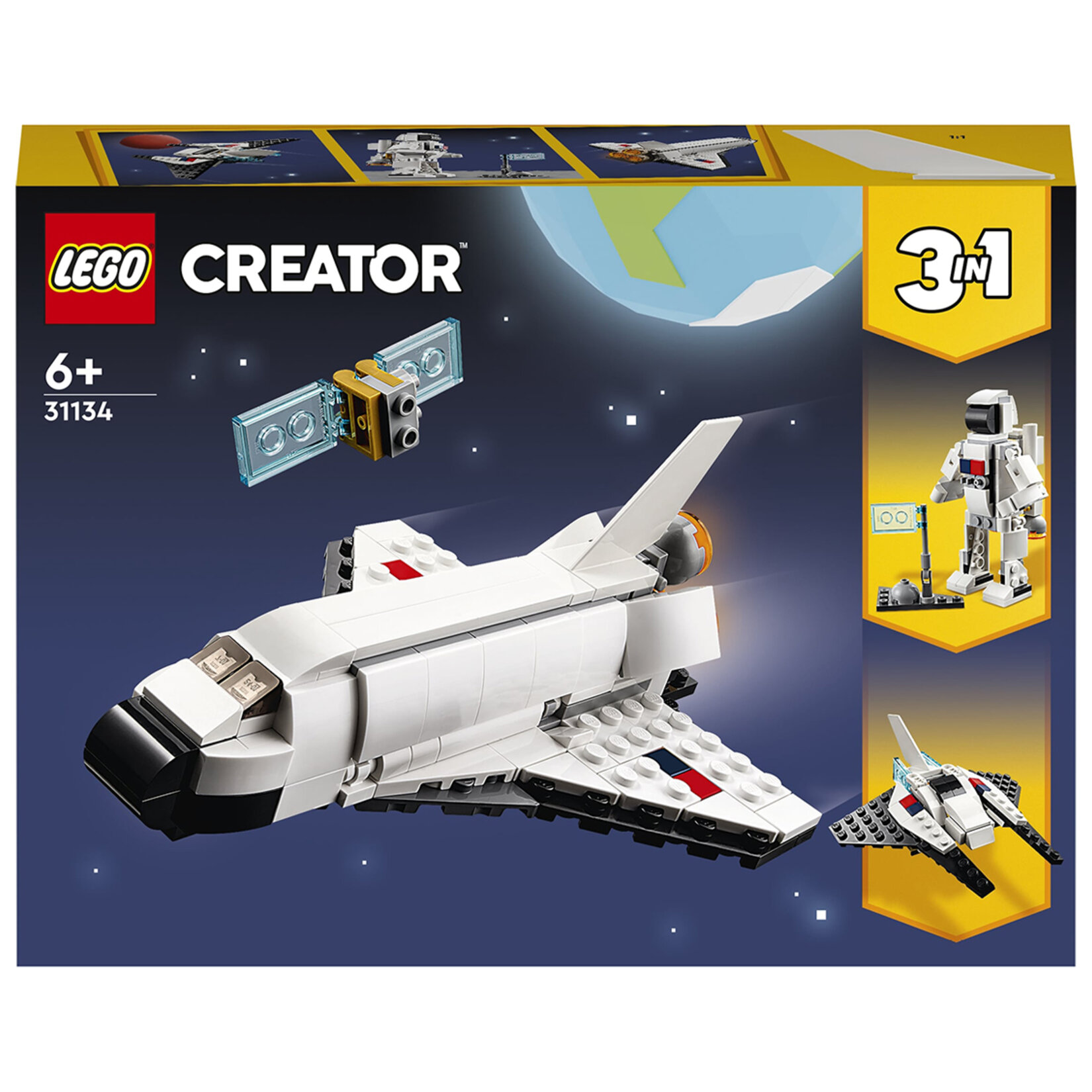 Lego Creator 31134 Uzay Mekiği 6+ Yaş 144 Parça - Görsel 1