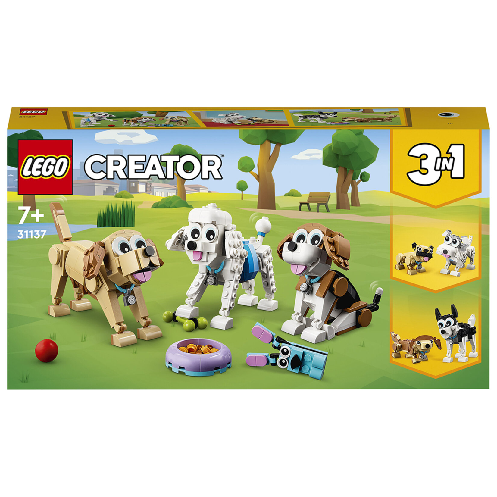 Lego Creator 31137 Sevimli Köpekler 7+ Yaş 475 Parça