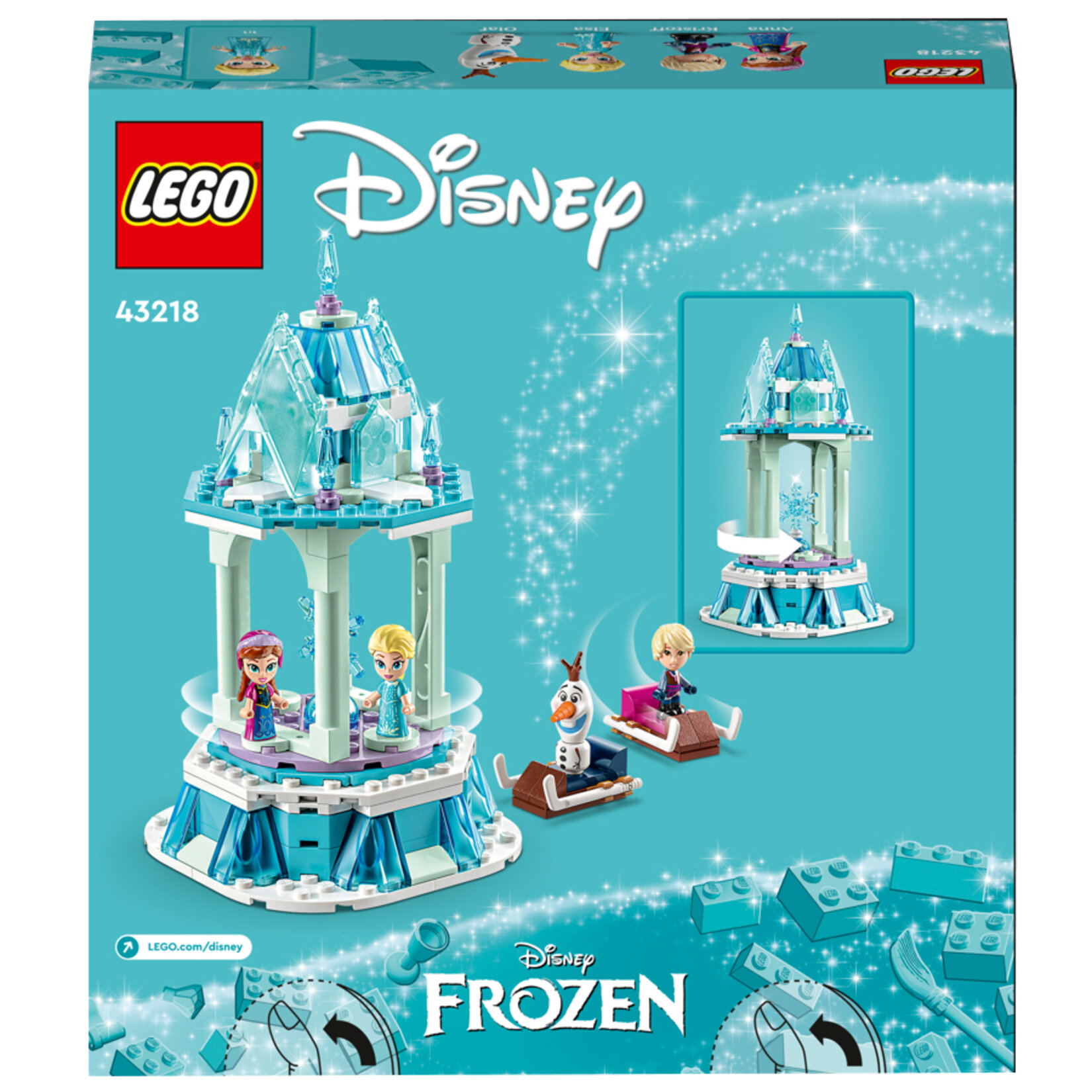 Lego Disney Frozen Anna & Elsanin Sihirli Atlı Karınca - Görsel 2