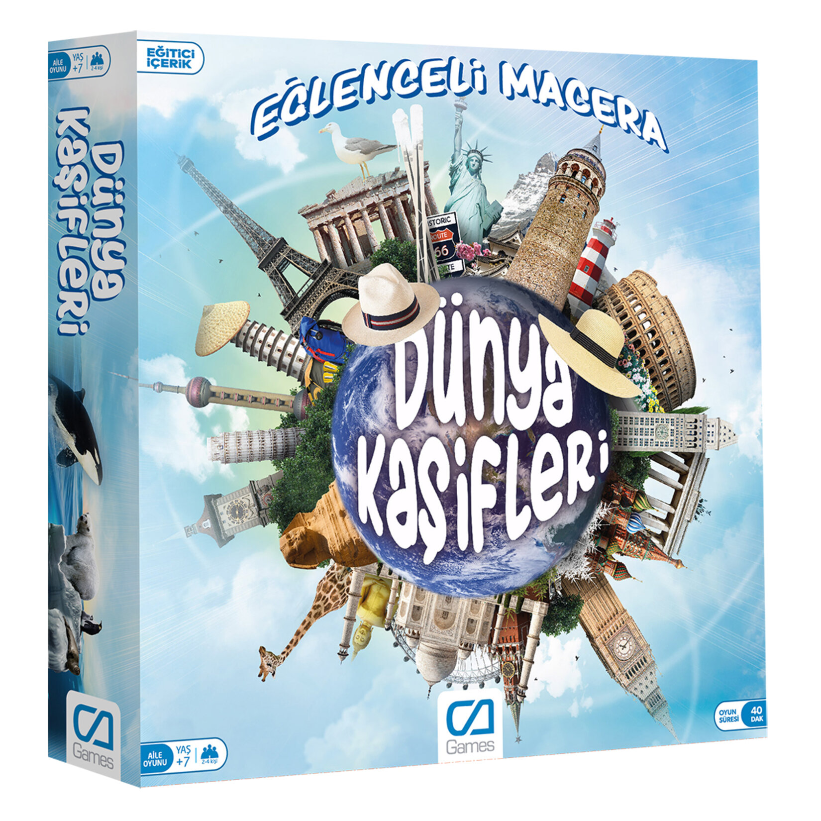 Ca Games Dünya Kaşifleri Kutu Oyunu