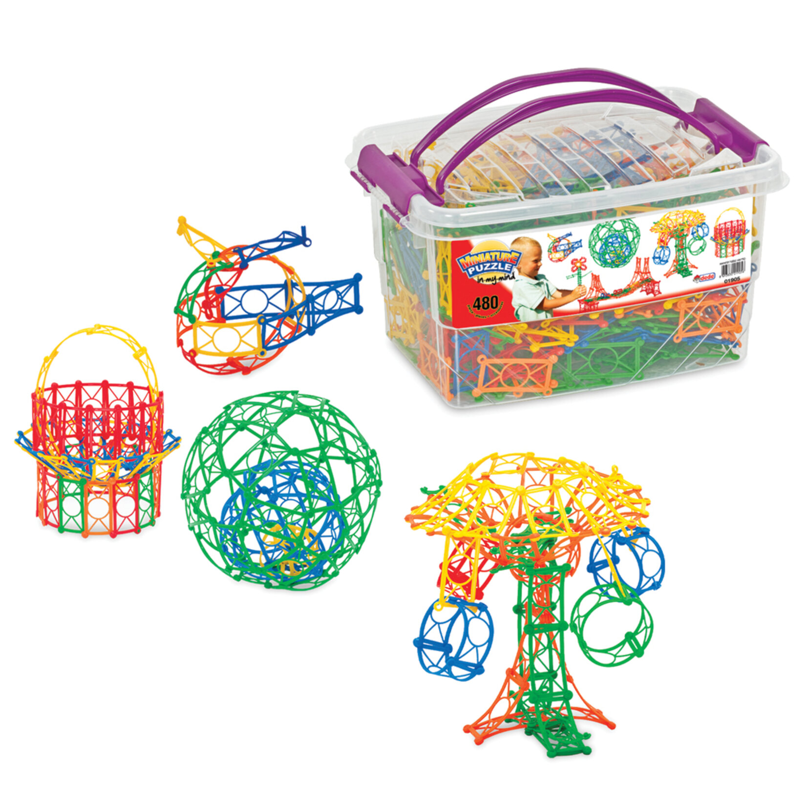 Dede Minyatür Puzzle Box (480 Parça)
