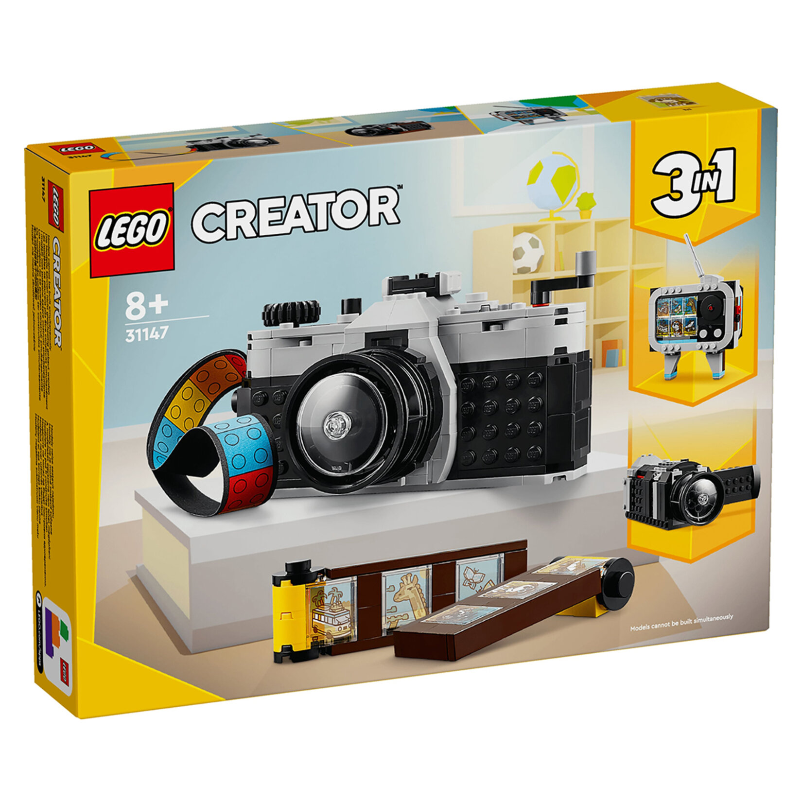 Lego Creator 31147 Retro Fotoğraf Makinesi 8+ Yaş