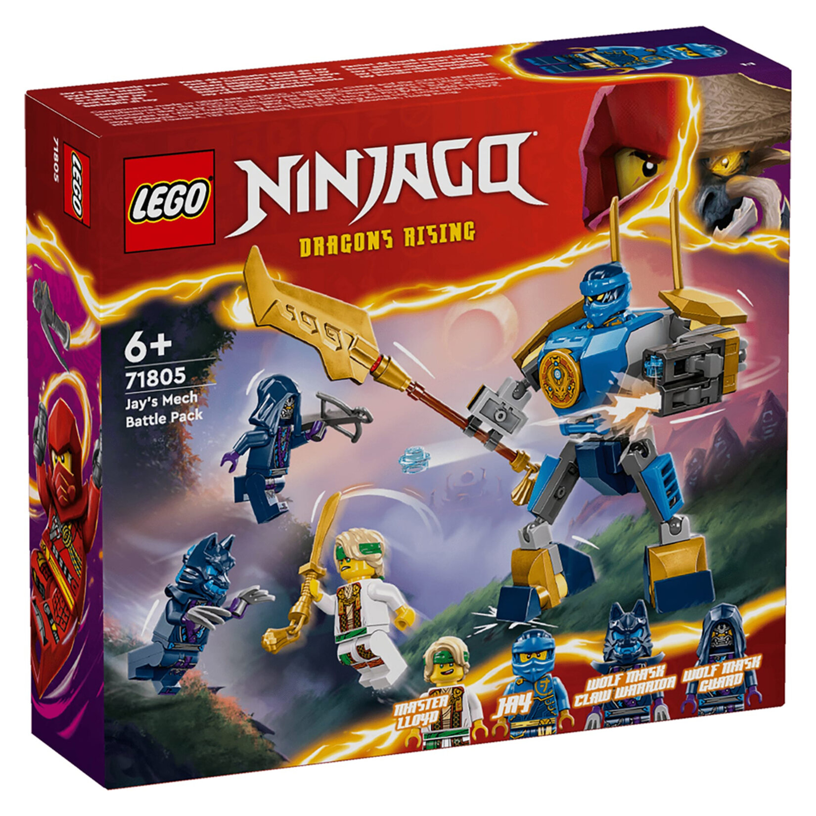 Lego Ninjago 71805 Jay'ın Robotu Savaş Paketi