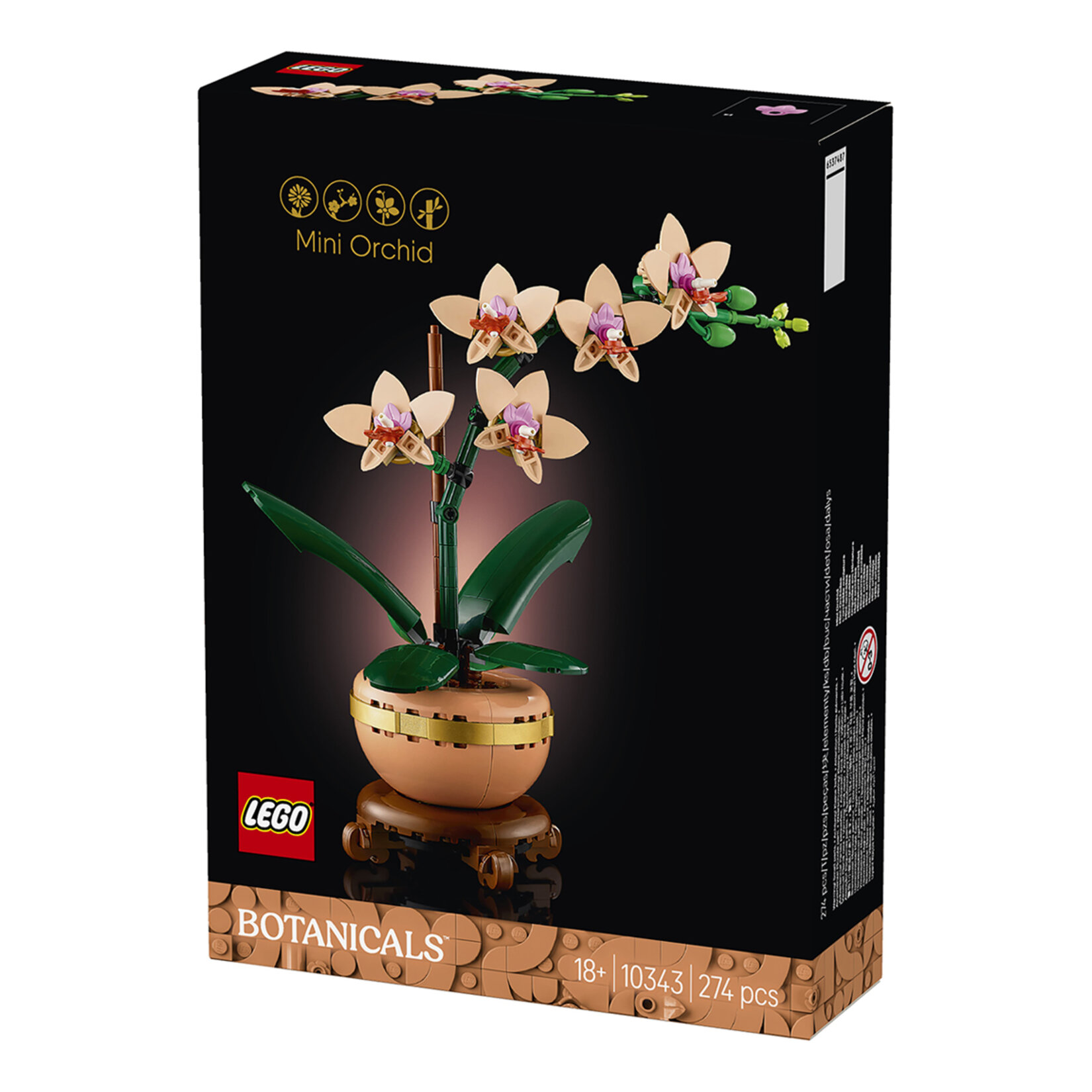 Lego Botanicals Mini Orkide 274 Parça +18 10343
