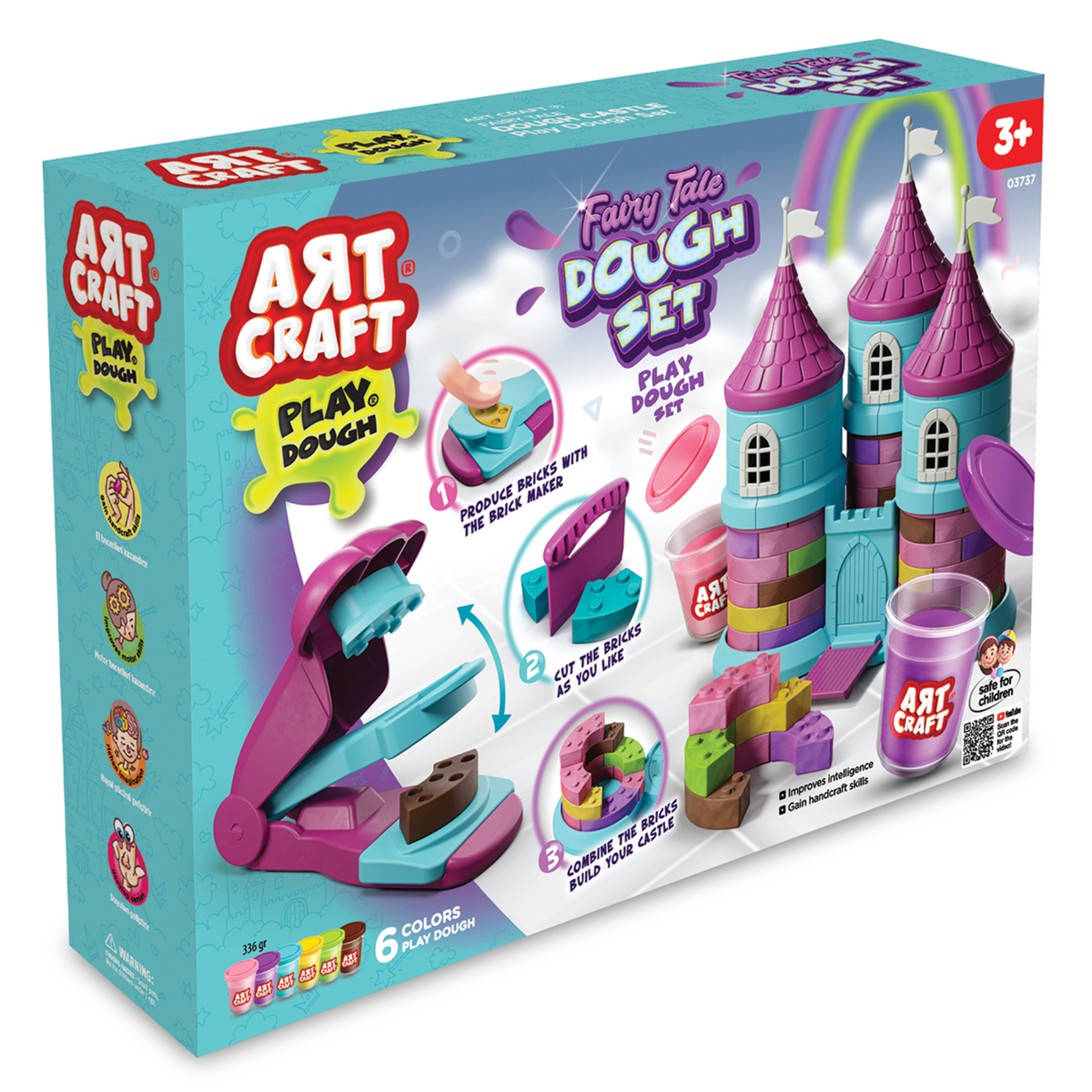 Art Craft Peri Masalı Hamur Set 336 G - Görsel 1