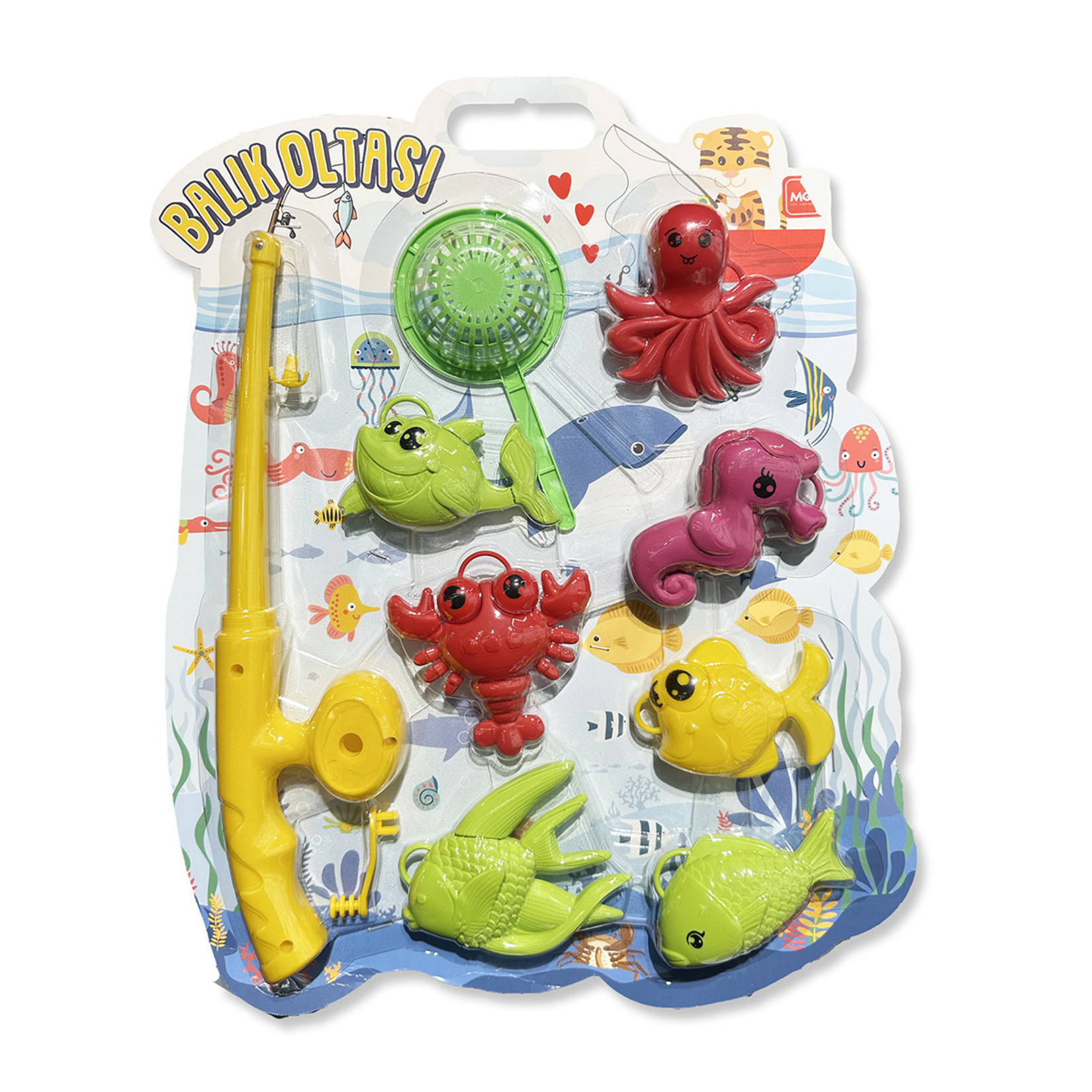 Mgs Toy Factory Balık Olta Kartela Büyük Boy - Görsel 1