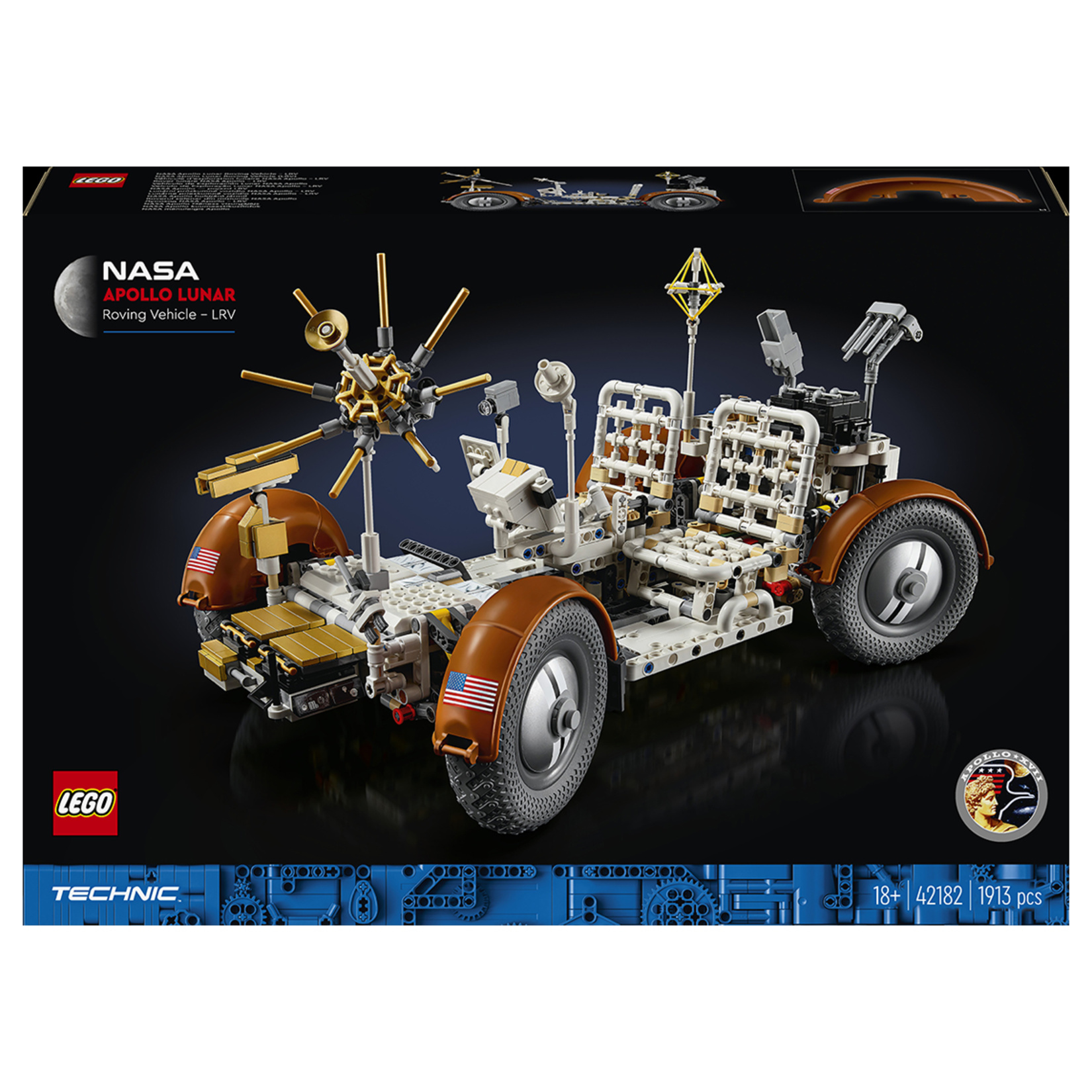 Lego 42182 Technic Nasa Apollo Ay Taşıtı LRV - Görsel 1