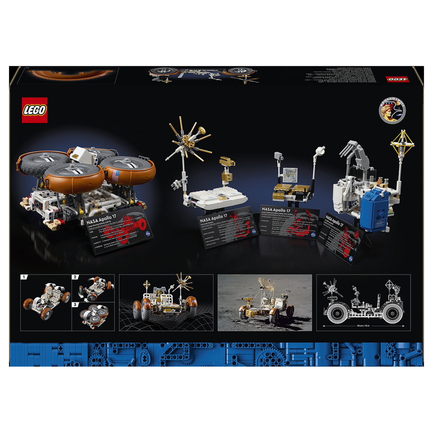 Lego 42182 Technic Nasa Apollo Ay Taşıtı LRV - Görsel 2