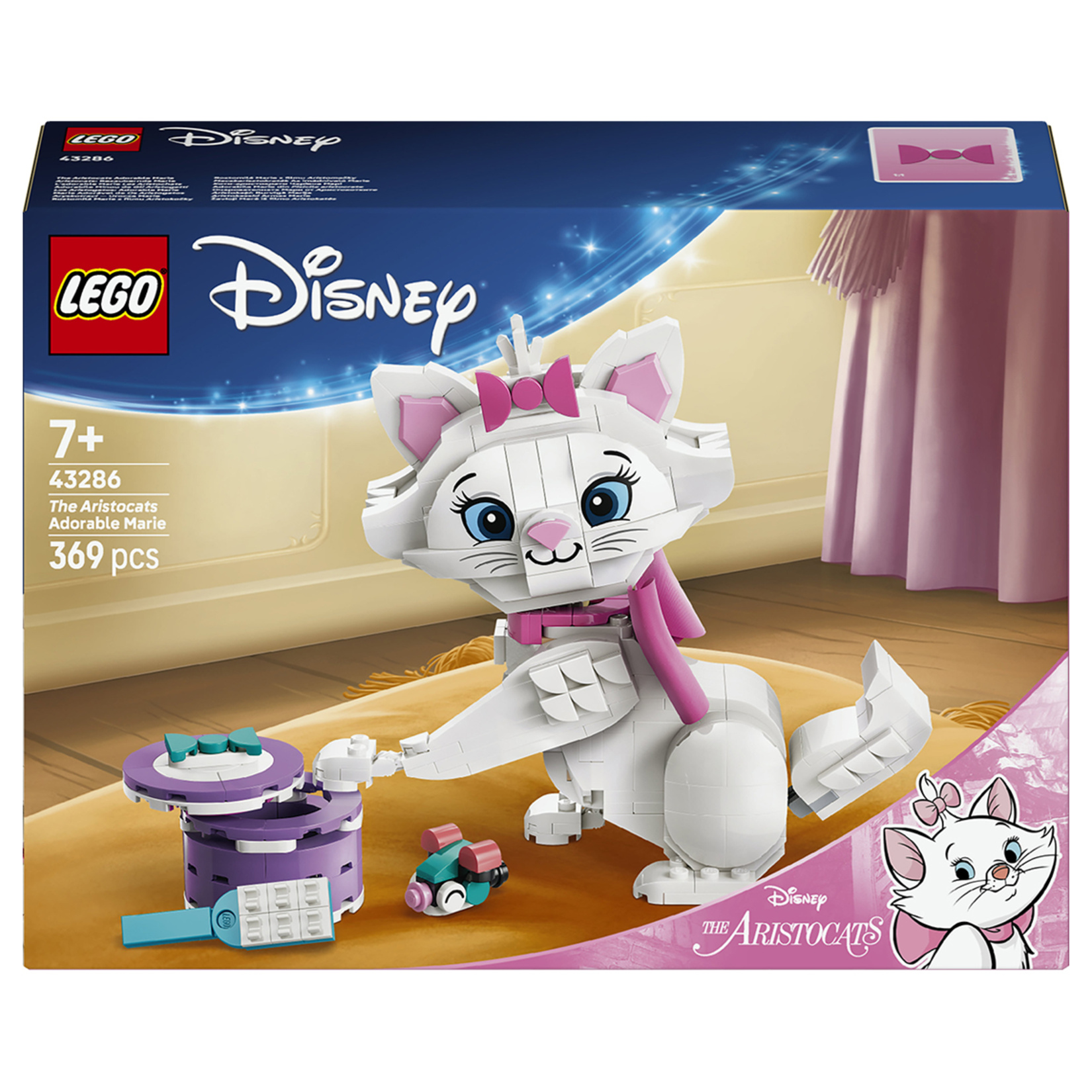 Lego Disney Aristo Kediler Sevimli Marie 7+ Yaş 369 Parça - Görsel 1
