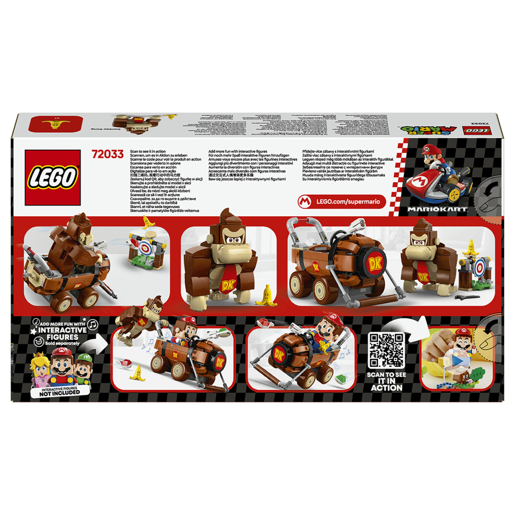 Lego Mario Kart Donkey Kong ve Dk Jumbo 8+ Yaş - Görsel 2