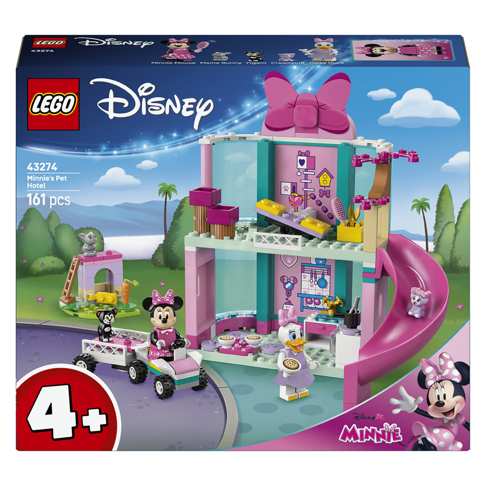 Lego Minnie'nin Evcil Hayvan Oteli 4+ Yaş 161 Parça - Görsel 1